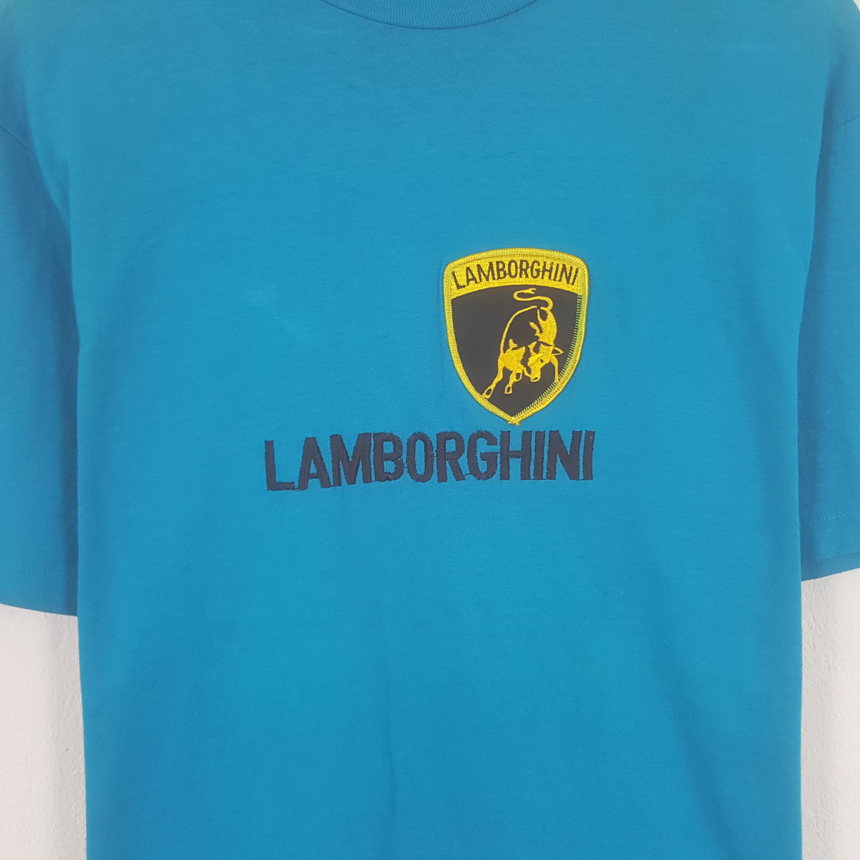 Lamborghini × Vintage Vintage Lamborghini Sport Tshirt Size US M / EU 48-50 / 2 - 2 Thumbnail