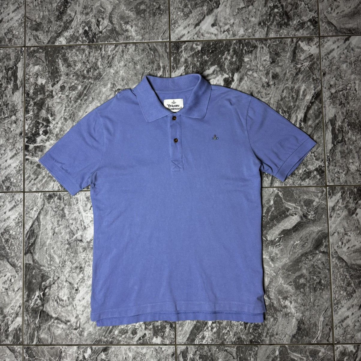 Vivienne Westwood Vivienne Westwood Polo shirt blue Size US XXL / EU 58 / 5 - 1 Thumbnail