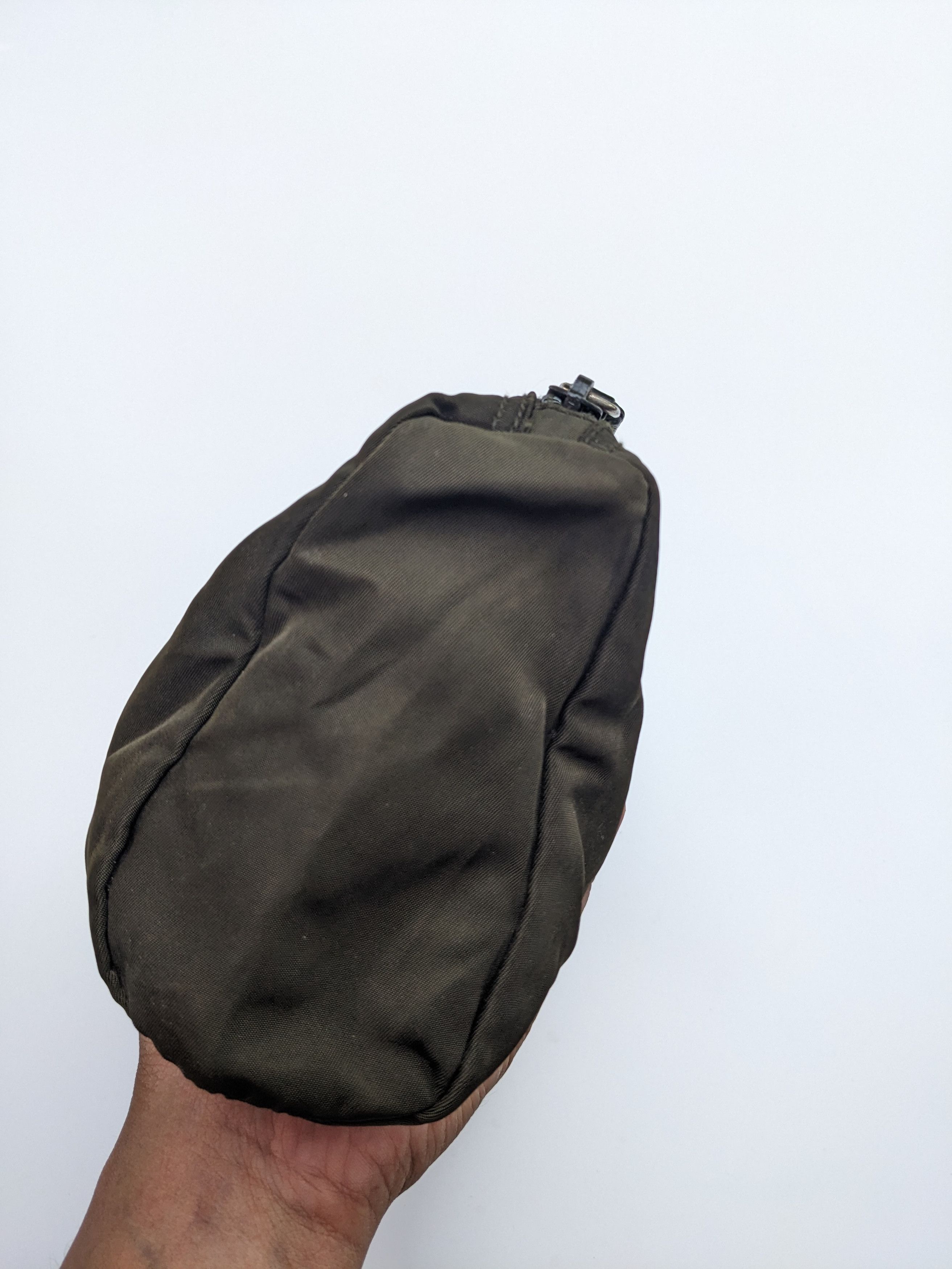 Prada Vintage Prada cosmetic bag olive green Size ONE SIZE - 5 Thumbnail