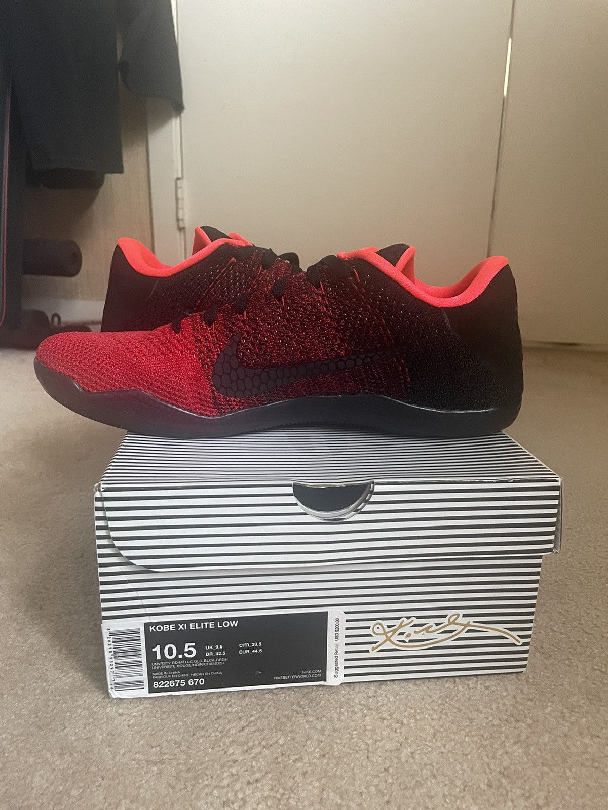 Nike Nike Kobe 11 Achilles Heel’ Size US 10.5 / EU 43-44 - 4 Thumbnail