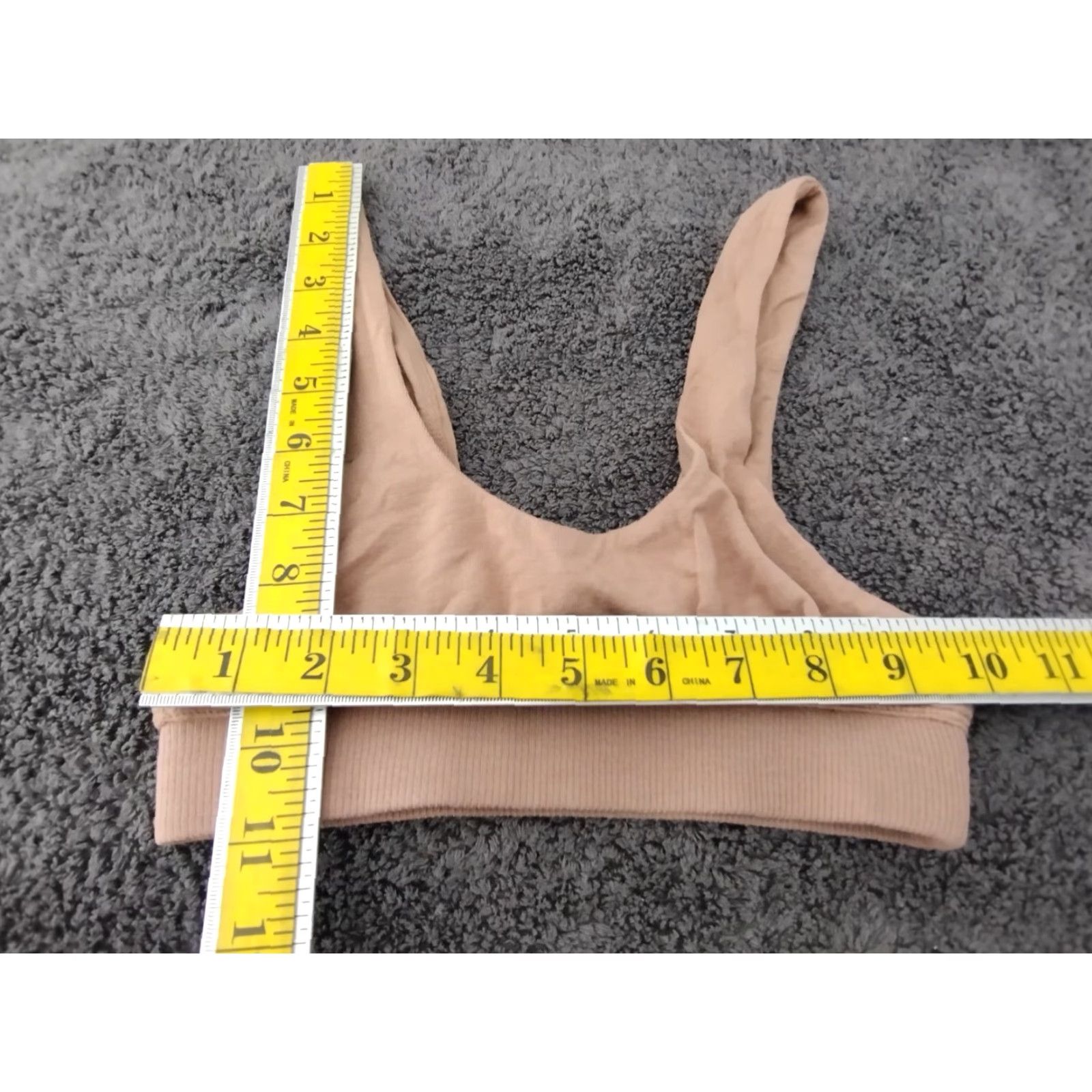 SKIMS SKIMS Women's Soft Stretch Pullover Bralette Bra Color Sienna XXS BR-BRA-0617 Size ONE SIZE - 4 Thumbnail