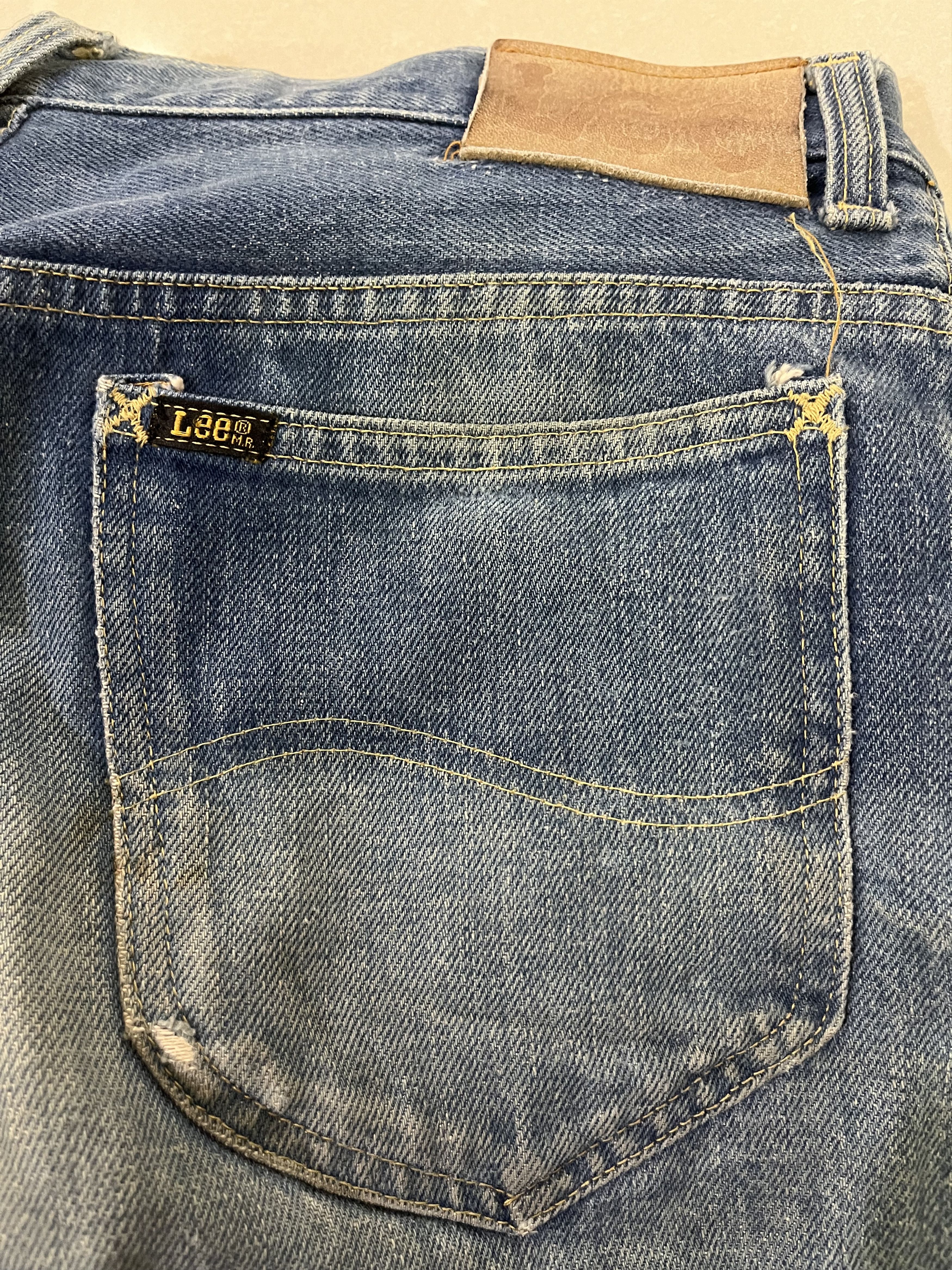 Lee Vintage 70s Lee Riders Lot 200 Model Union Made Jeans Size US 31 - 13 Thumbnail