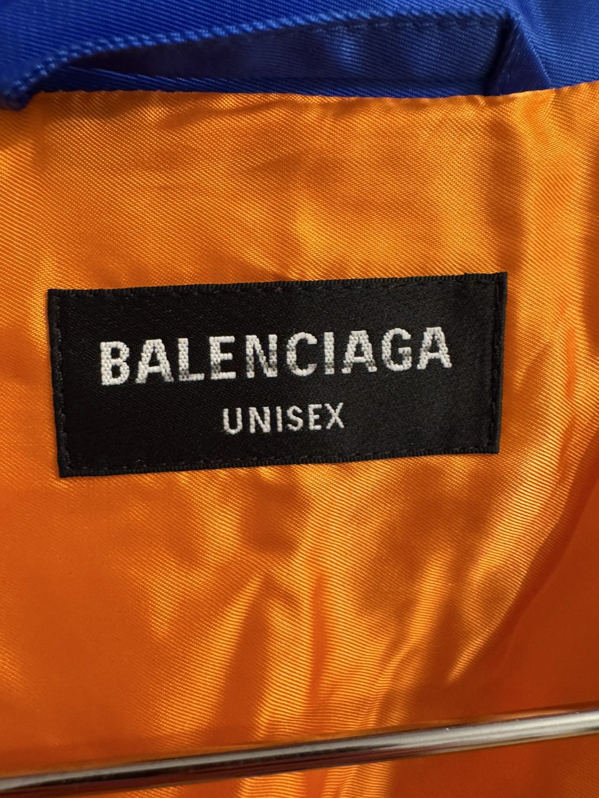 Balenciaga Balenciaga Padded Tracksuit Bomber Jacket Blue White Size US S / EU 44-46 / 1 - 13 Thumbnail