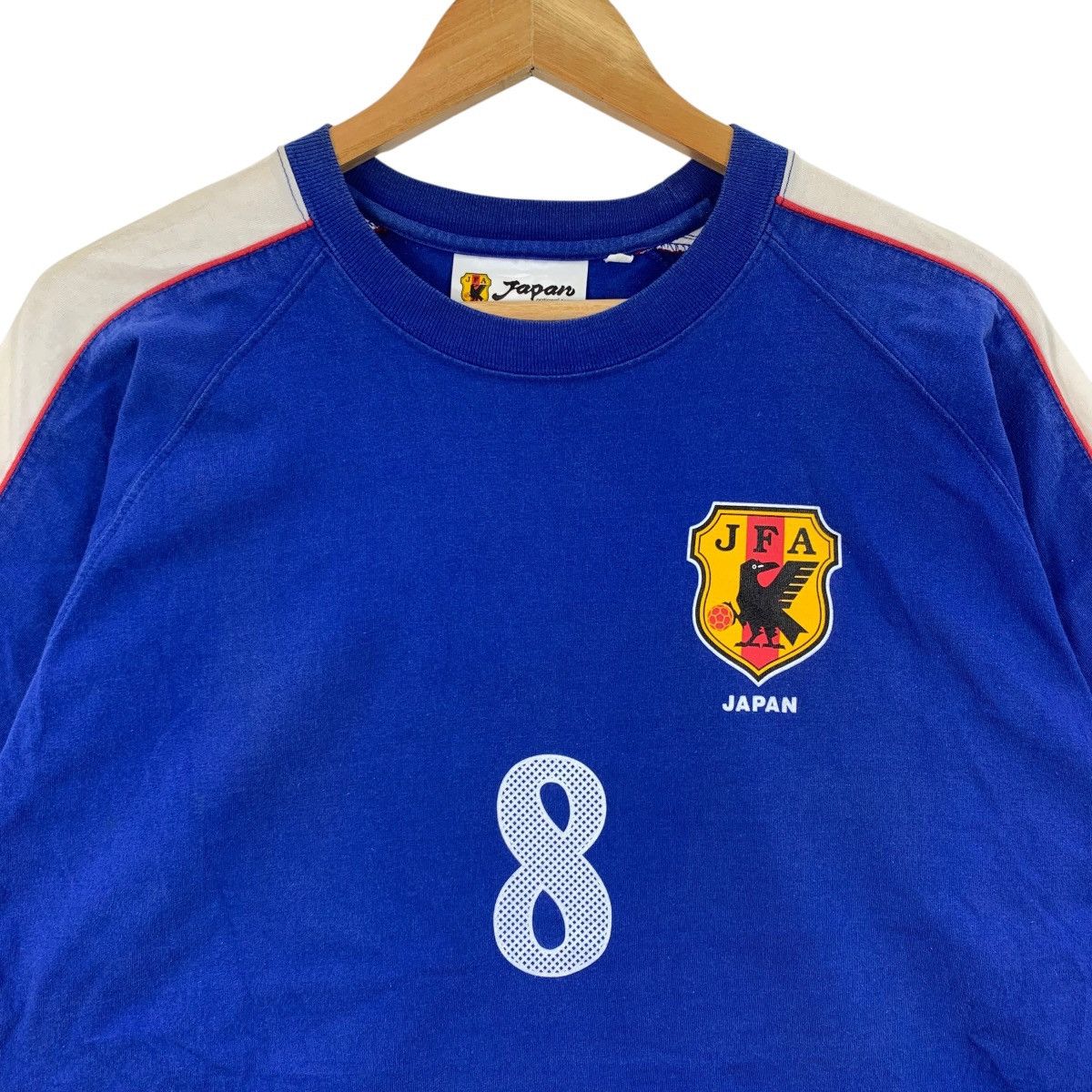 Vintage Vintage 1999 JFA JAPAN NATIONAL Team #8 Ono J. League Tshirt Size US M / EU 48-50 / 2 - 3 Thumbnail