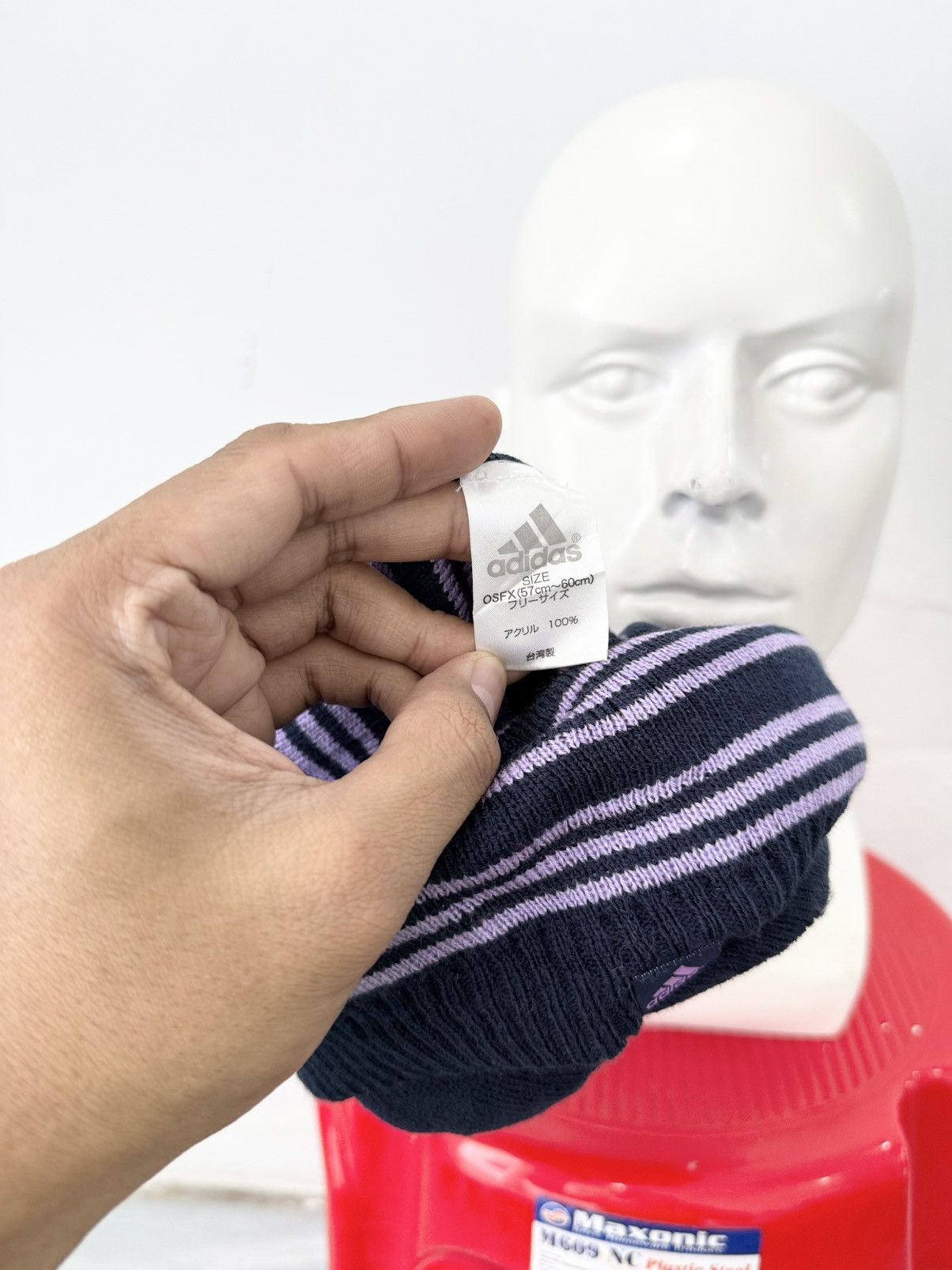 Adidas Adidas Beanie Reversible Hats Acrylic Size ONE SIZE - 7 Thumbnail