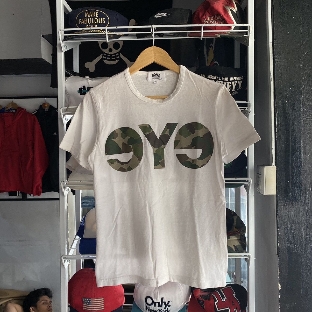 Junya Watanabe AW2015 Eye Camo tee Size US S / EU 44-46 / 1 - 1 Thumbnail