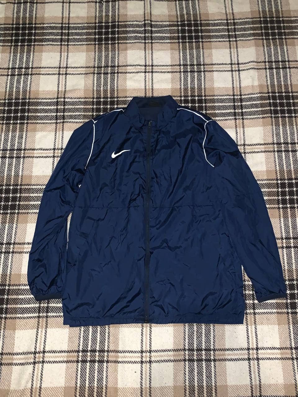 Nike Nike Navy Swoosh Track Jacket – Size XL – BV6881-410 Size US XL / EU 56 / 4 - 1 Thumbnail