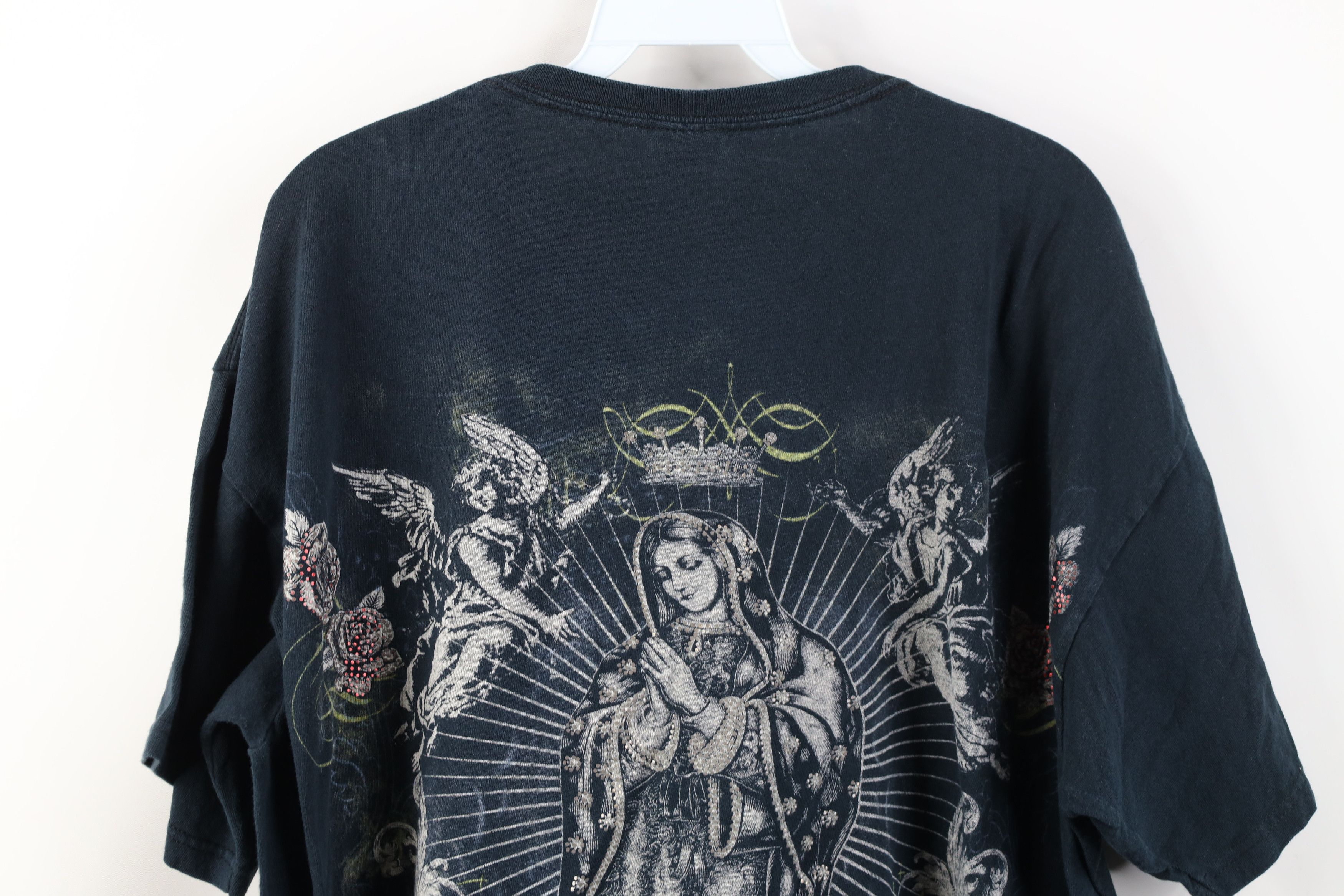 Vintage Vintage Streetwear Mary Christian Angels Tribal T-Shirt Size US XL / EU 56 / 4 - 13 Thumbnail