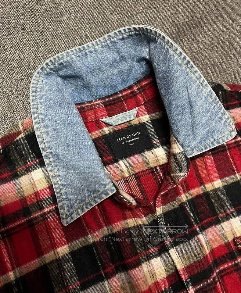 Fear of God Fear of God 5th Flannel Shirt L . Size US L / EU 52-54 / 3 - 4 Thumbnail