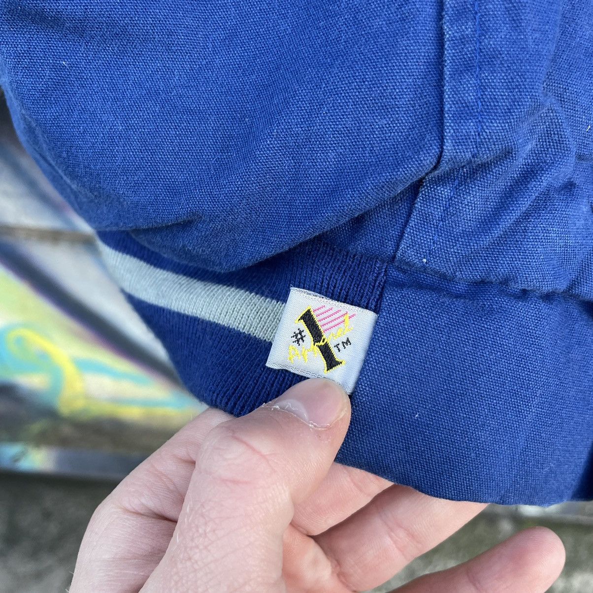 Japanese Brand × Vintage Vintage 90’s Blue Devils University Bomber Size US XL / EU 56 / 4 - 13 Thumbnail