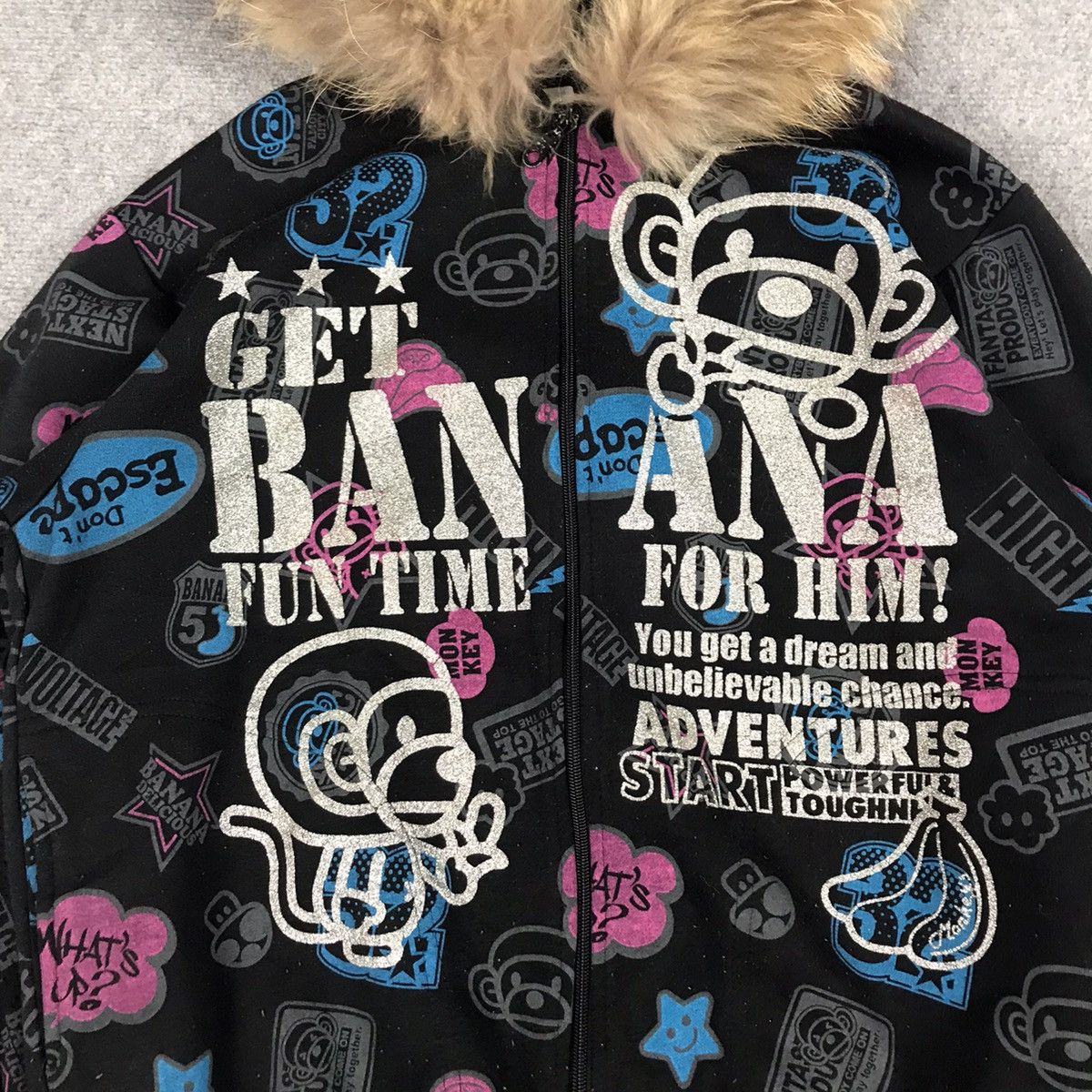 If Six Was Nine × Japanese Brand × Le Grande Bleu (L.G.B.) KEN GTOVE JAPANESE STYLE FUR HOODIES LGB STYLE Size US L / EU 52-54 / 3 - 2 Thumbnail