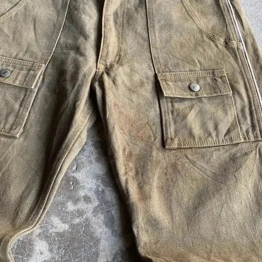 If Six Was Nine SUPER SICKS🔥REDLINE JAPANESE VTG SELVEDGE RUSTY DIRTY JEANS Size US 32 / EU 48 - 5 Thumbnail