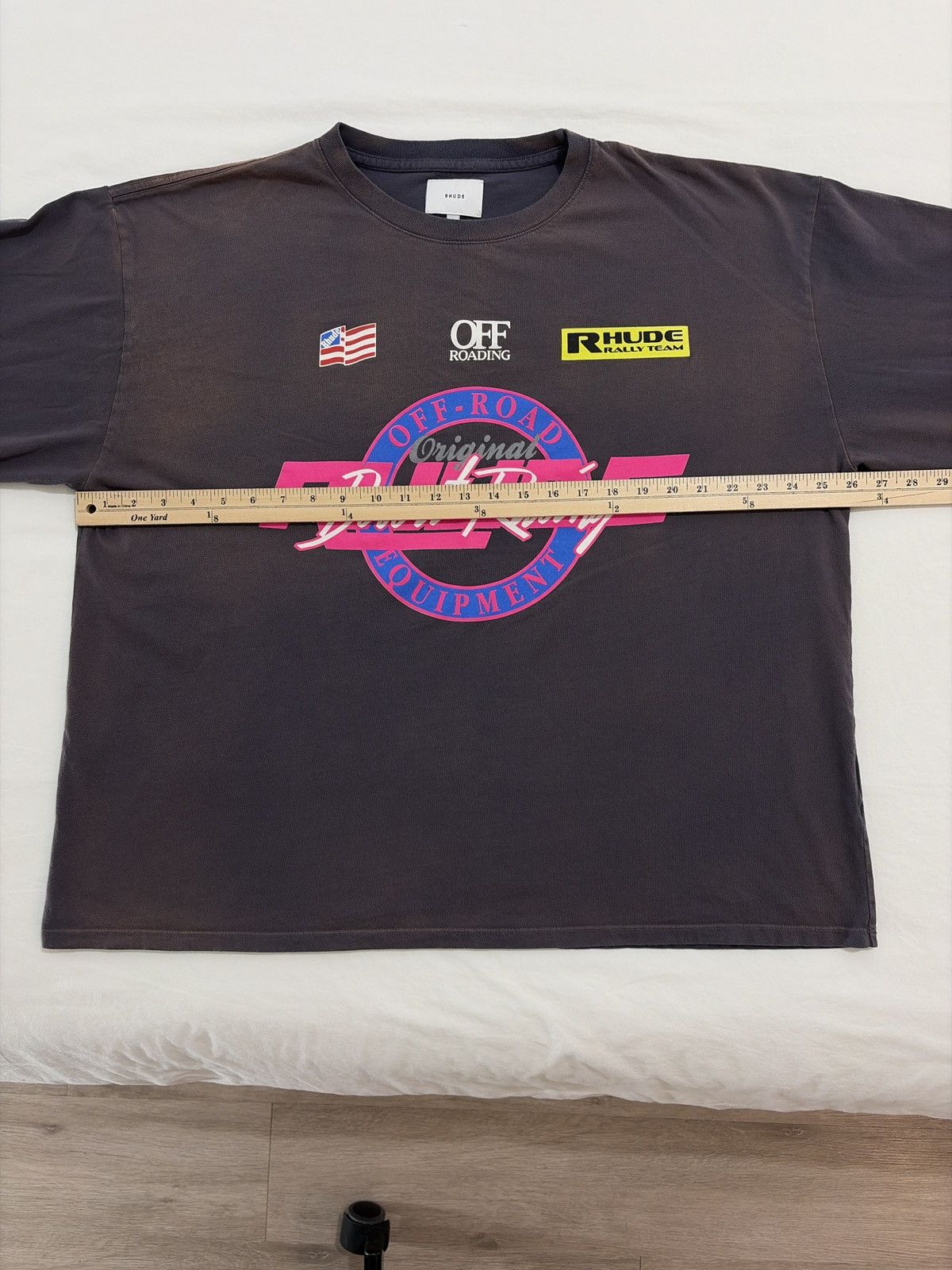 Rhude Rhude Off Road Desert Racing Equipment Rally Team Longsleeve Size US XL / EU 56 / 4 - 15 Thumbnail