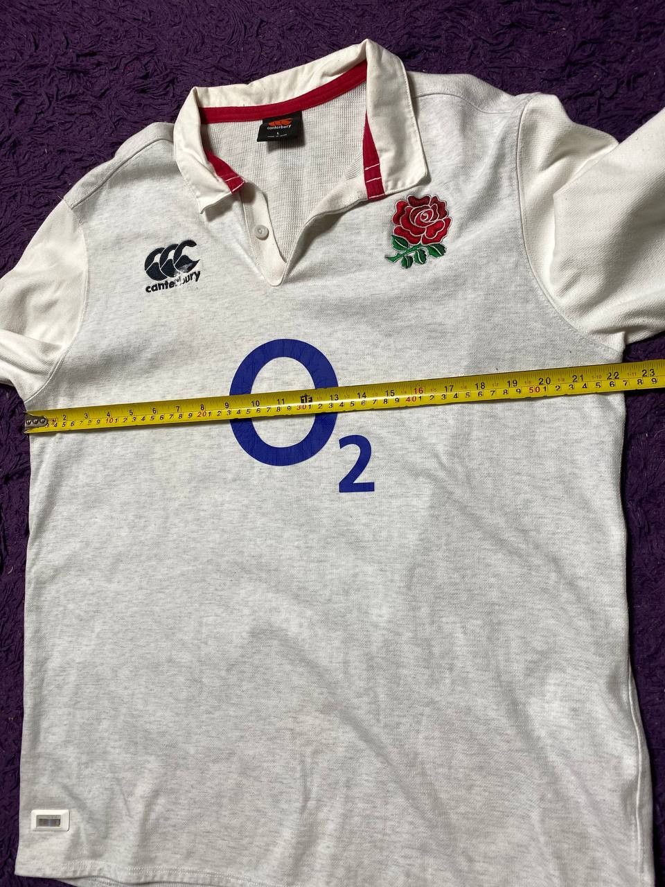 Canterbury of New Zealand England Rugby Union Long Sleeve Shirt Canterbury Size US L / EU 52-54 / 3 - 15 Thumbnail