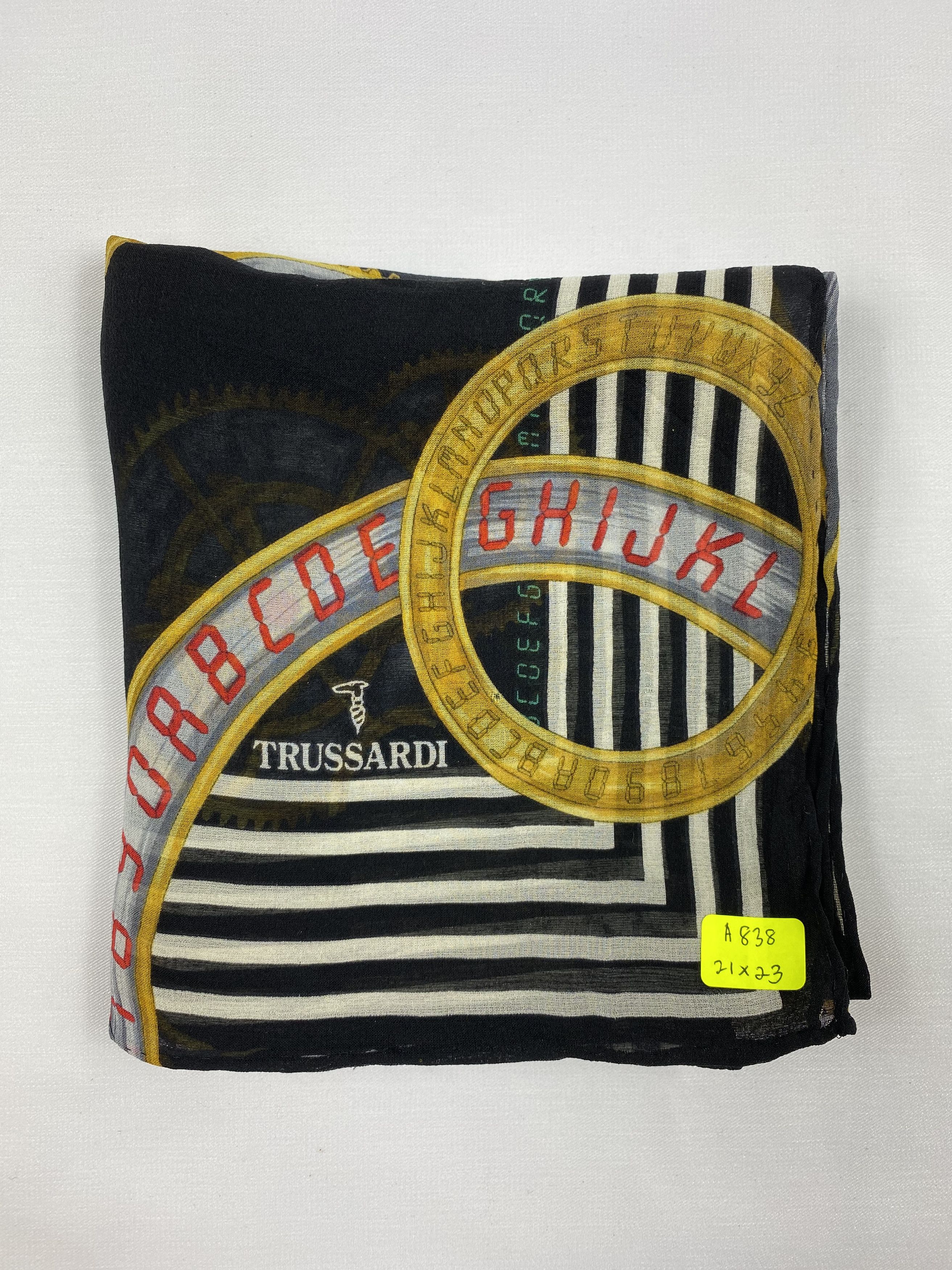 Trussardi × Vintage Trussardi Handkerchief / Bandana / Neckerchief Size ONE SIZE - 5 Thumbnail