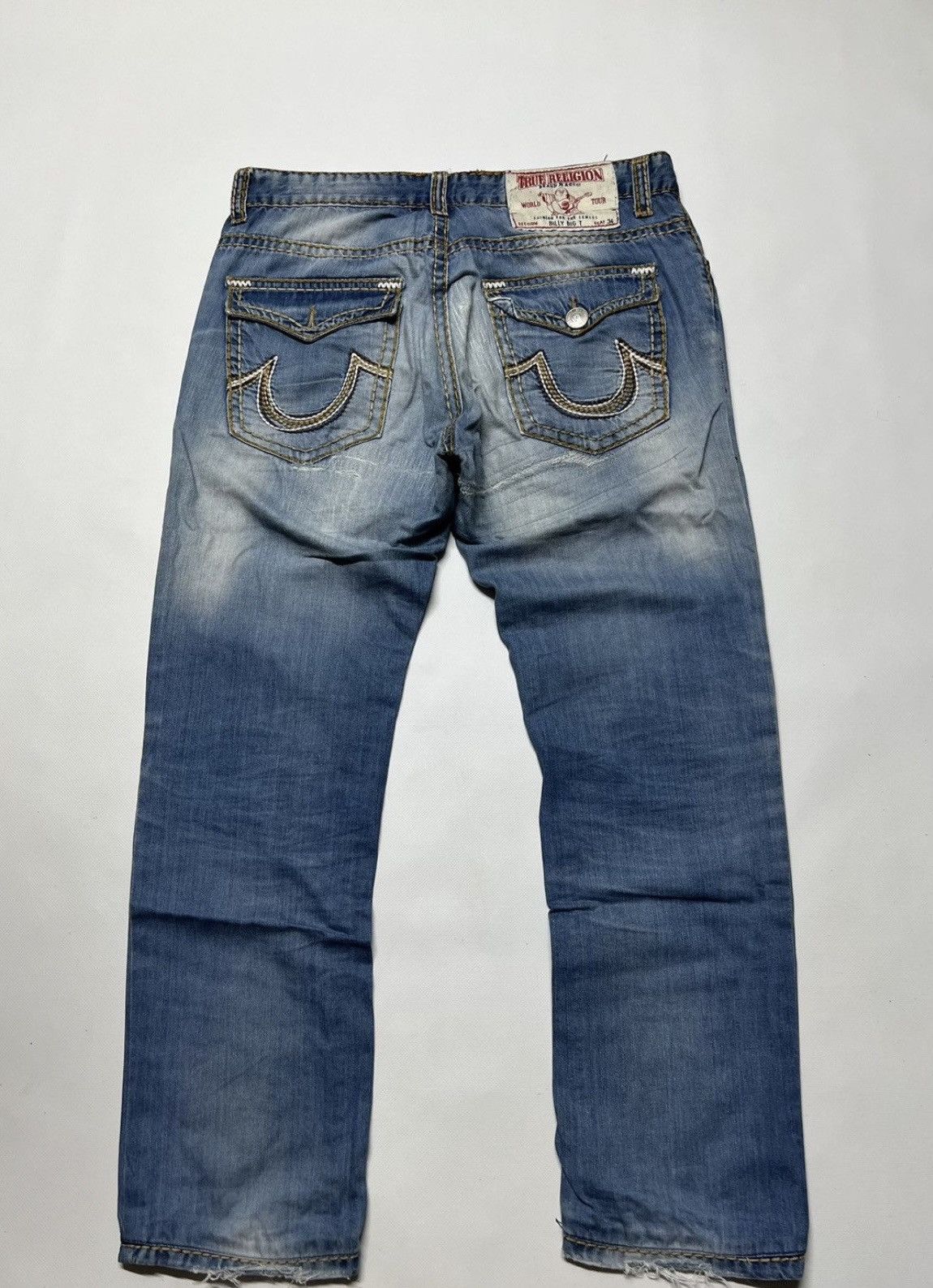 True Religion × Vintage Vintage Custom True Religion USA Denim Jeans Size US 36 / EU 52 - 1 Thumbnail