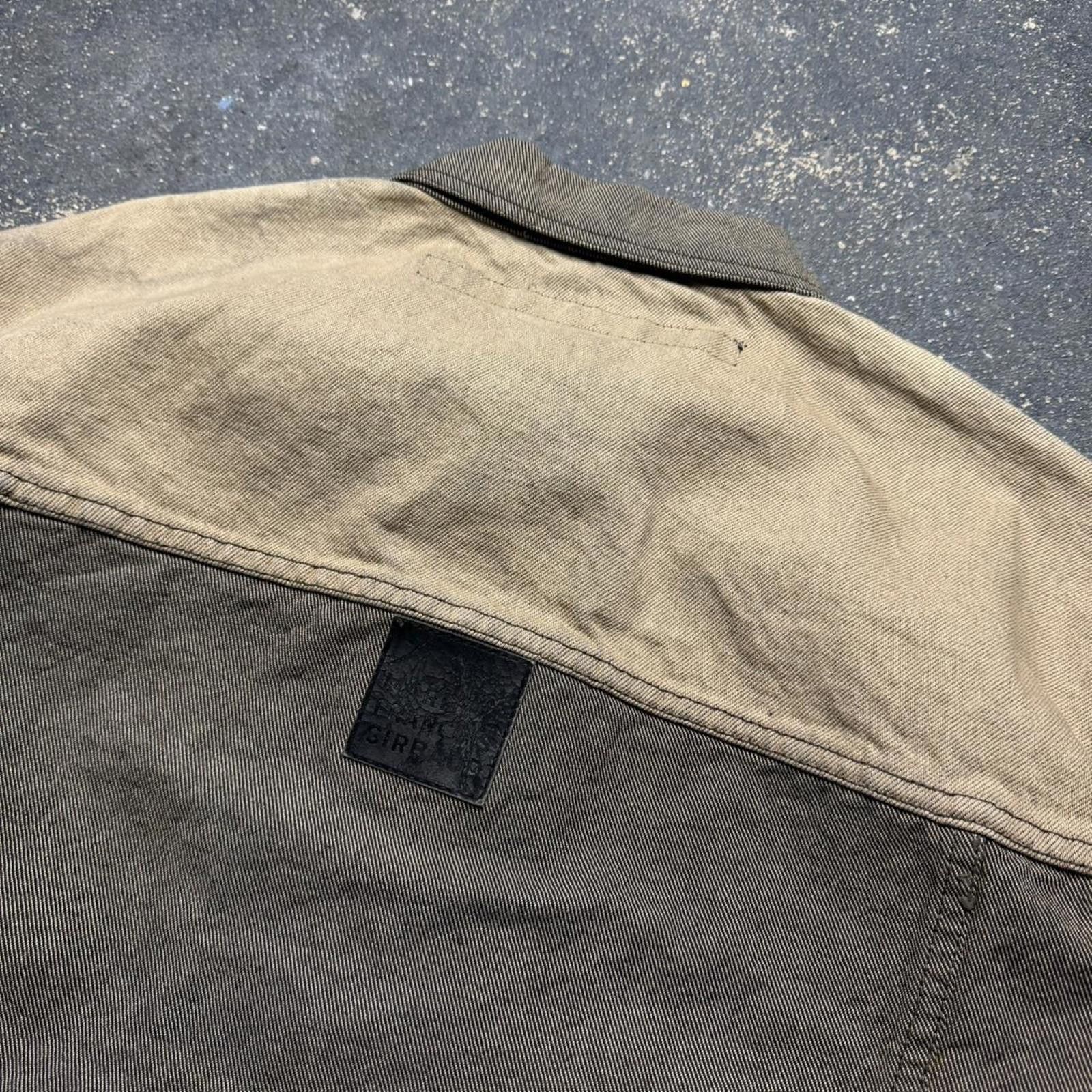 Marithe + Francois Girbaud Vintage Marithé François Girbaud Denim Jacket brown tan Size US XXL / EU 58 / 5 - 5 Thumbnail