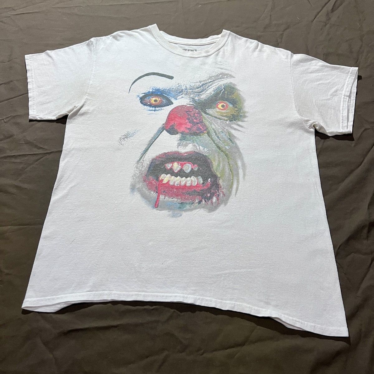 Expert Horror IT Horror movie promo Tee L Big Face graphic streetwear Size US L / EU 52-54 / 3 - 1 Thumbnail