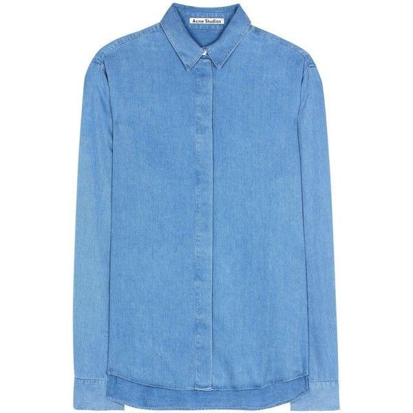 Acne Studios Acne Studios Beaumont den Shirt Size S / US 4 / IT 40 - 1 Thumbnail