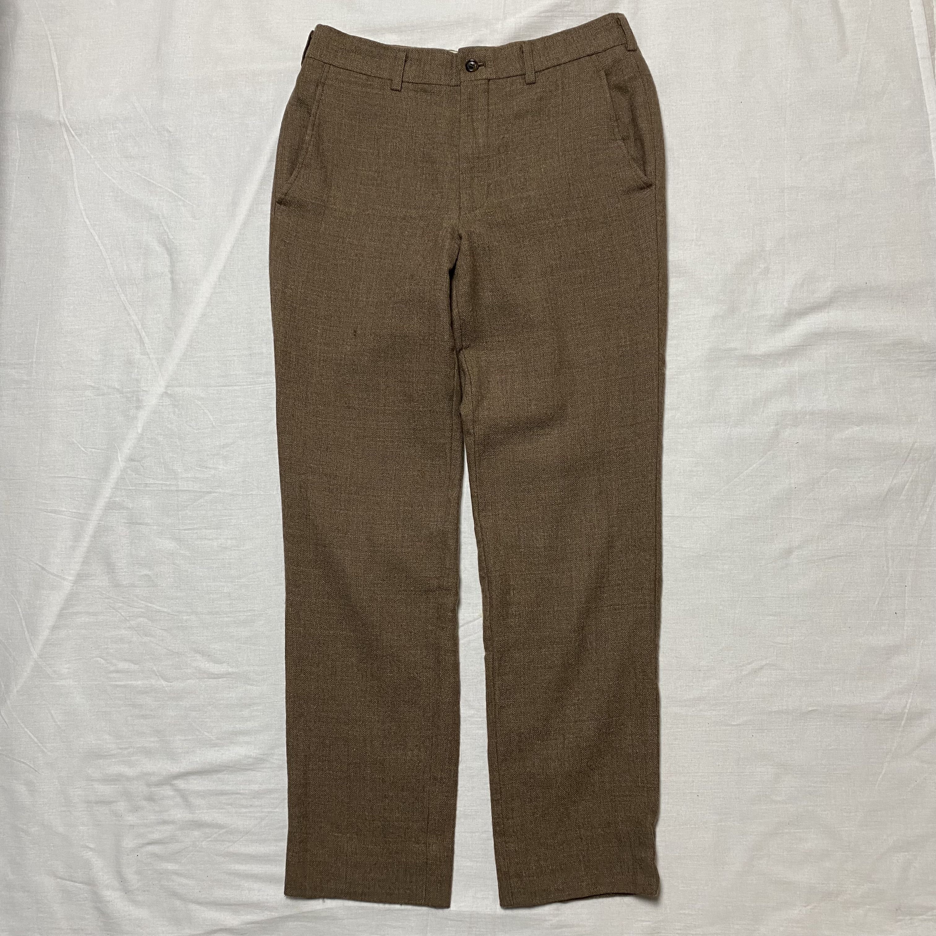 Comme des Garcons × Comme des Garcons Homme × Comme des Garcons Homme Plus Comme des Garçons Homme Plus Brown Trousers Size 36R - 1 Thumbnail