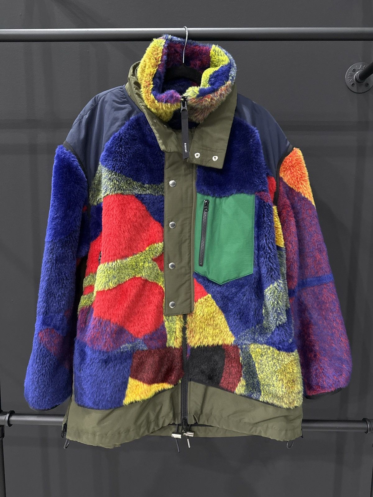Kaws × Sacai Sacai x Kaws Patchwork Bomber Jacket Size US L / EU 52-54 / 3 - 1 Thumbnail