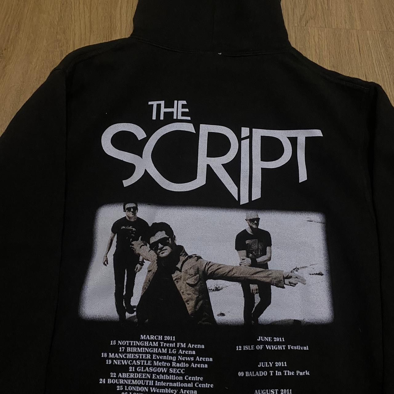 Other 2011 The Script tour hoodie - black and white cotton Size US S / EU 44-46 / 1 - 3 Thumbnail