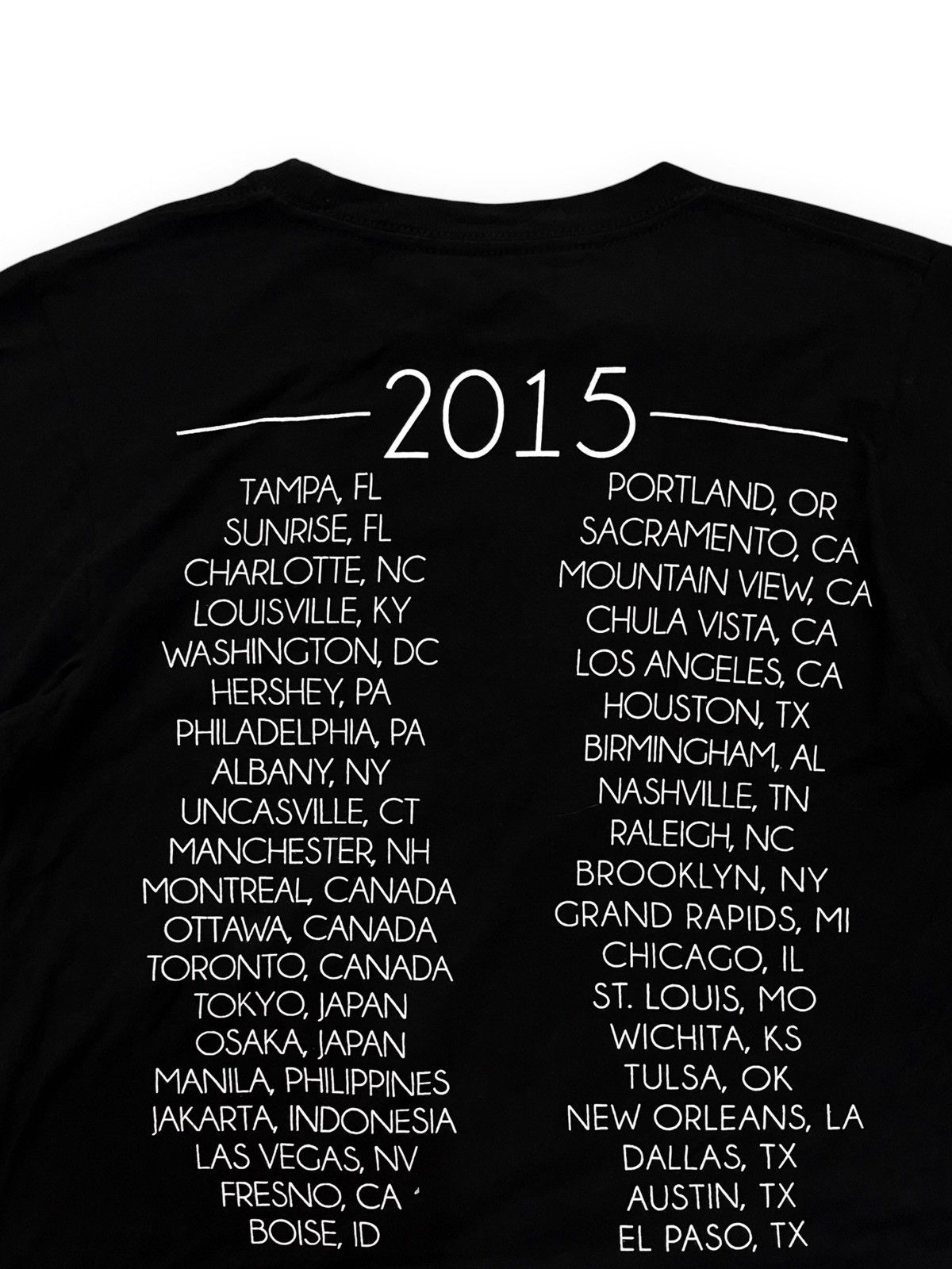 Band Tees 2015 Ariana Grande The Honeymoon Tour Tee Size US XS / EU 42 / 0 - 4 Thumbnail