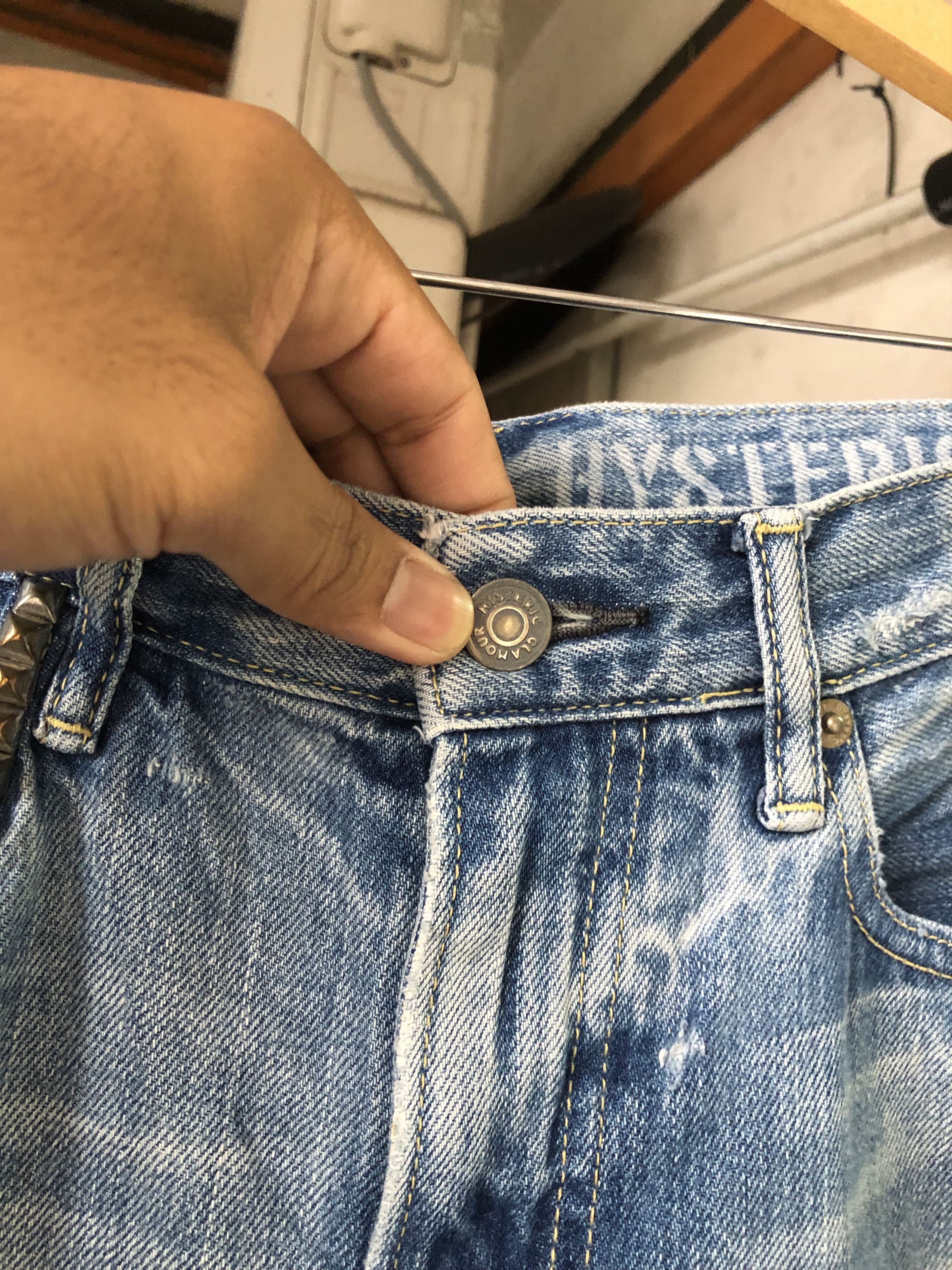 Hysteric Glamour Vintage Hysteric Glamour Selvedge Straight Cut Jeans Size US 30 / EU 46 - 5 Thumbnail