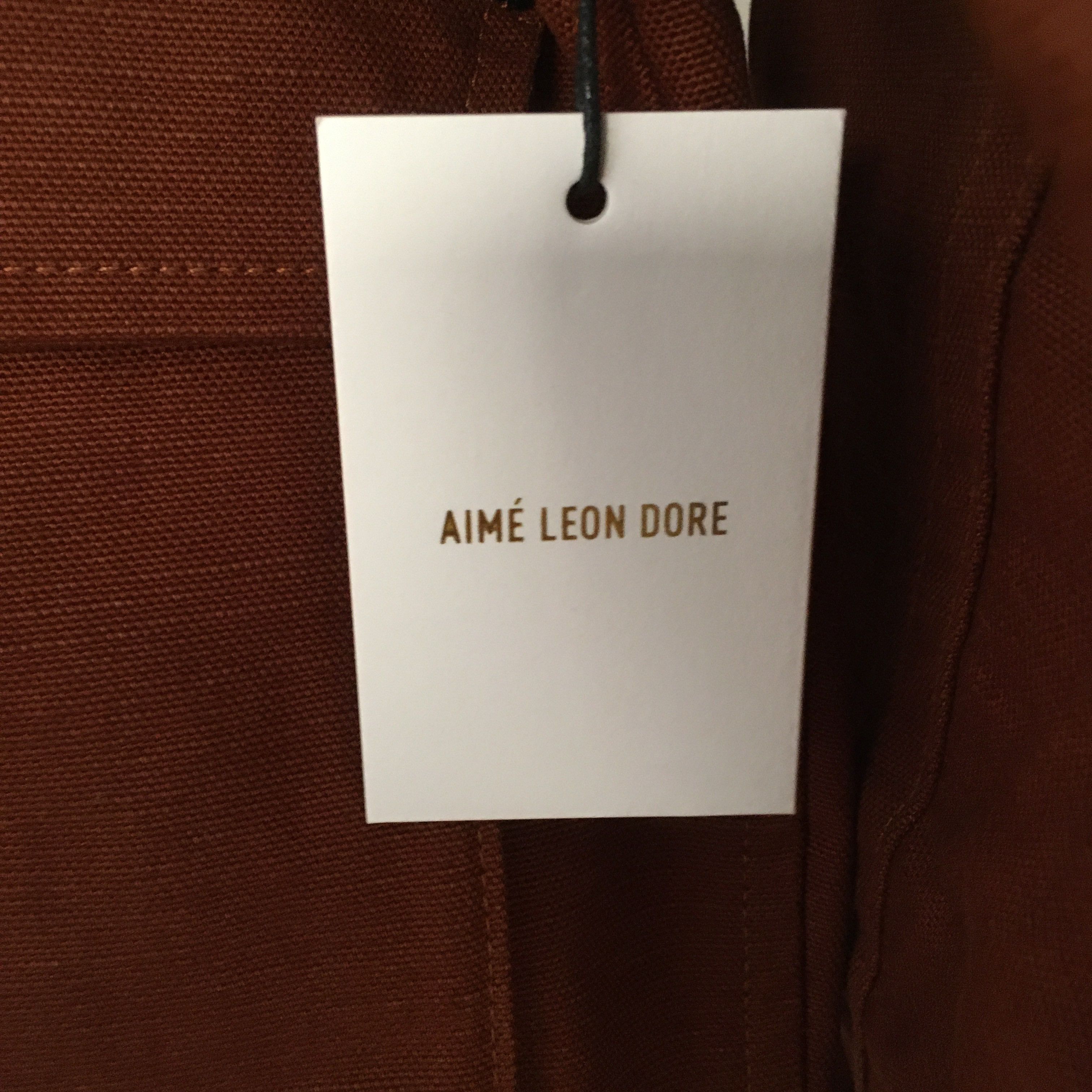 Aime Leon Dore ALD Canvas Flight Jacket Rust Size US S / EU 44-46 / 1 - 5 Thumbnail