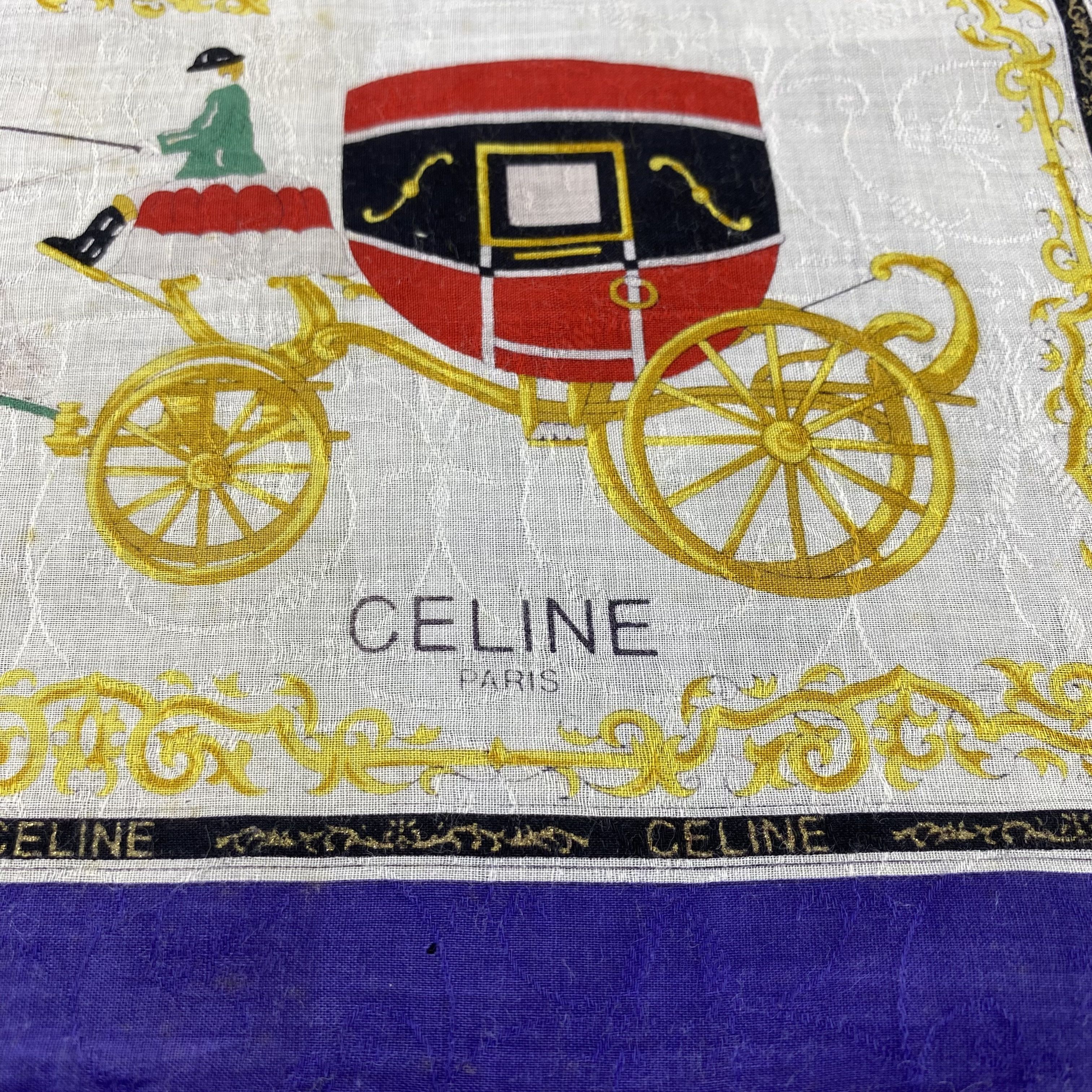 Celine Celine Handkerchief / Bandana / Neckerchief-B2326 Size ONE SIZE - 7 Thumbnail