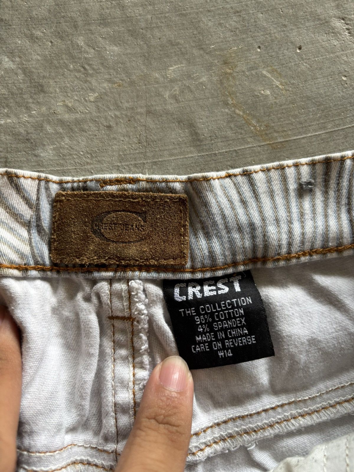 Other flared crest jeans zebra illusion art cavalli inspired Size US 28 / EU 44 - 4 Thumbnail