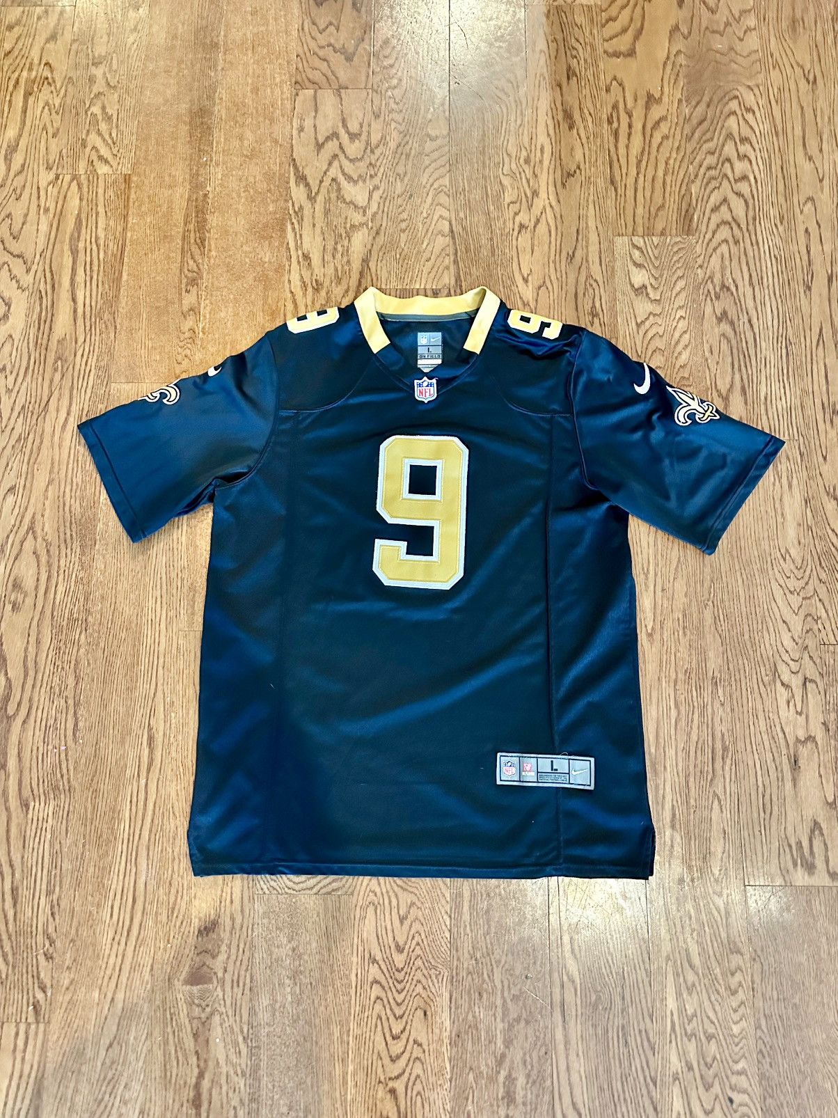 Drew Brees Jersey New Orleans Saints Nike On Field L Black