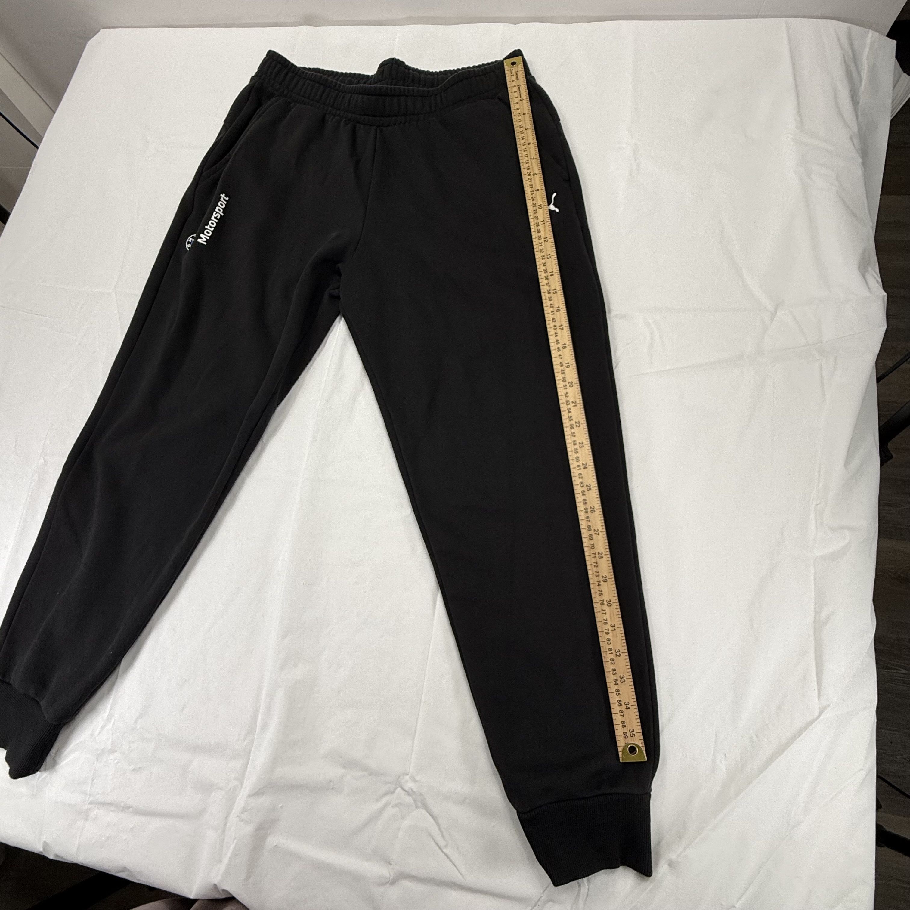 Puma Puma BMW Motorsport Mens XL Black Jogger Sweatpants XL Size US 36 / EU 52 - 8 Thumbnail