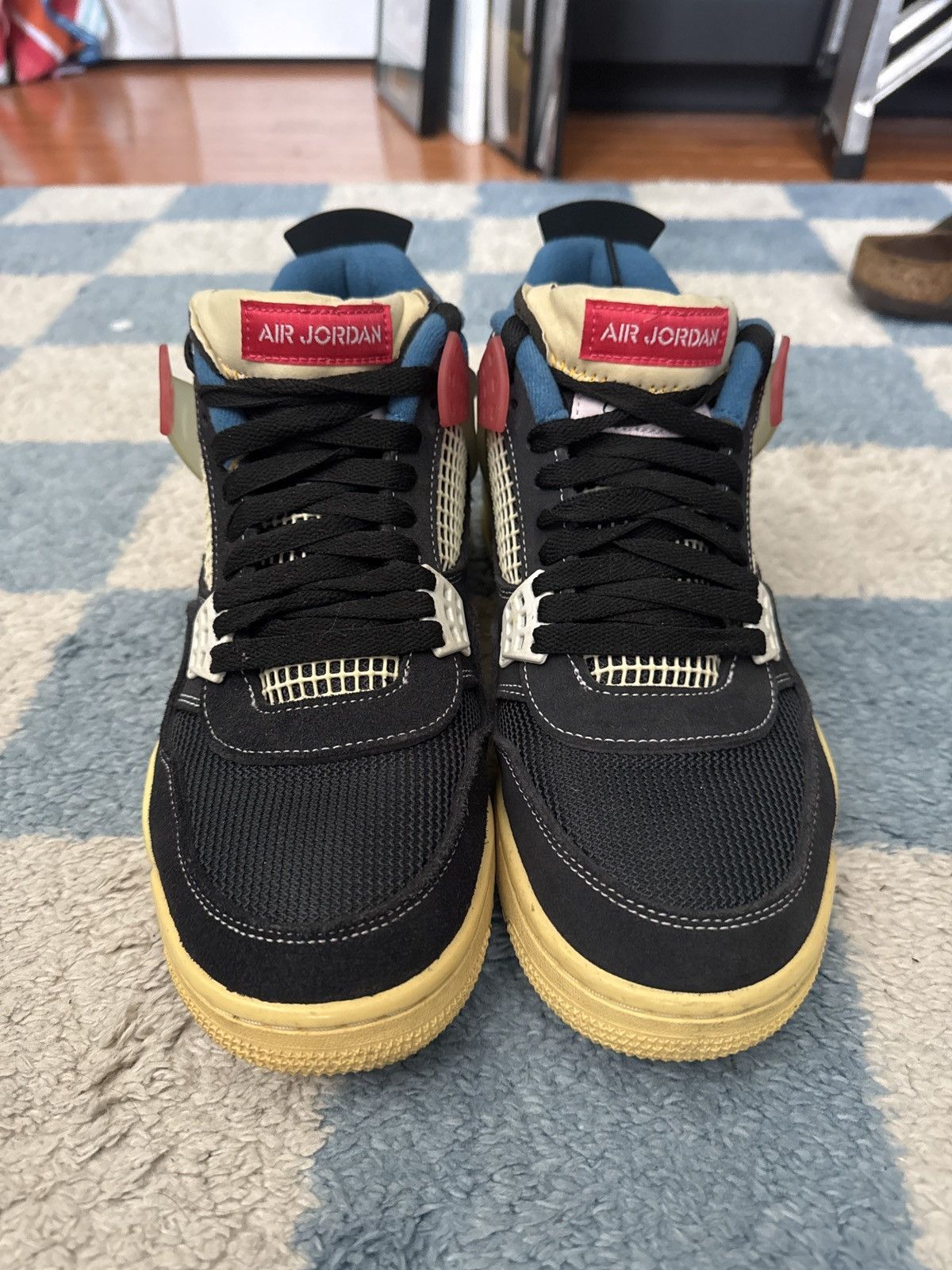 Jordan Brand × Union LA Jordan 4 Union Off Noir Size US 9.5 / EU 42-43 - 3 Thumbnail