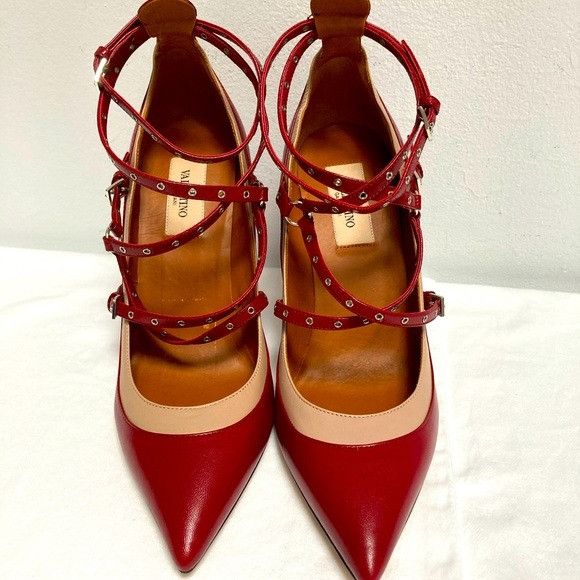 Valentino Valentino Garavani Love Latch Pump Size US 8 / IT 38 - 1 Thumbnail