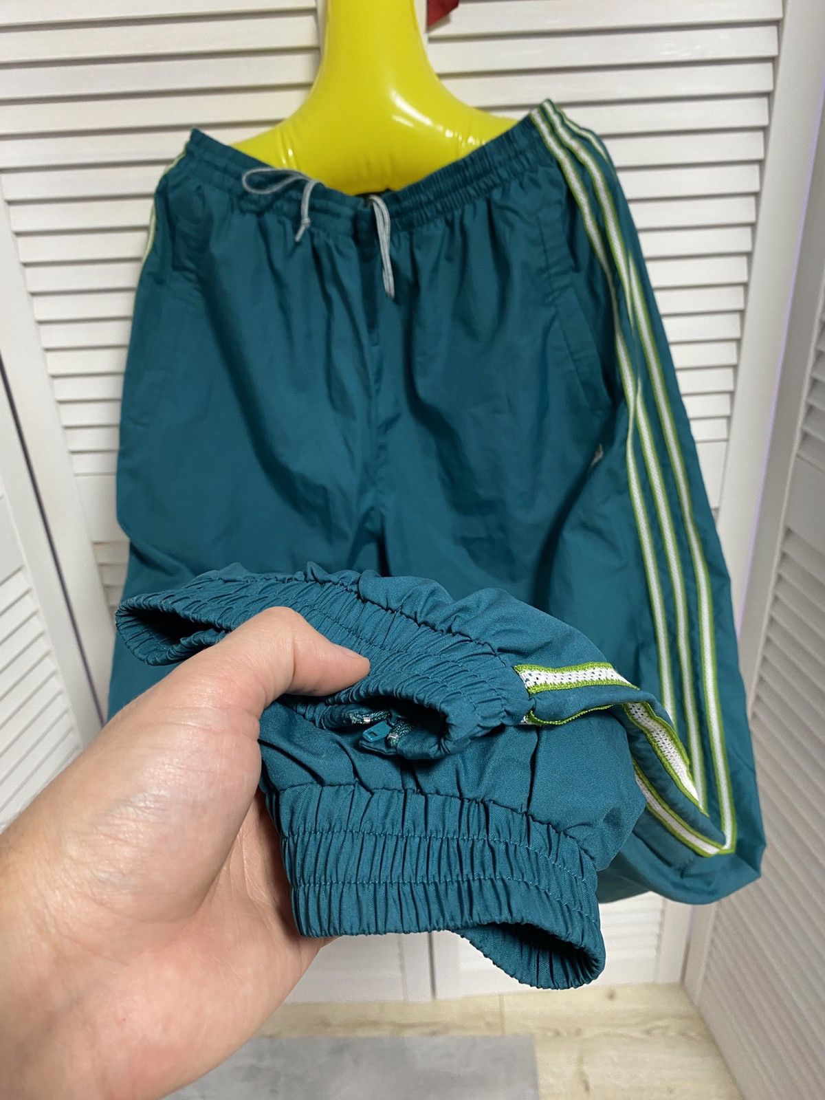 Nike × Vintage 😍 Vintage 90s Tracksuit Costume Adidas Pants Jacket RARE Size US 38 / EU 54 - 10 Thumbnail