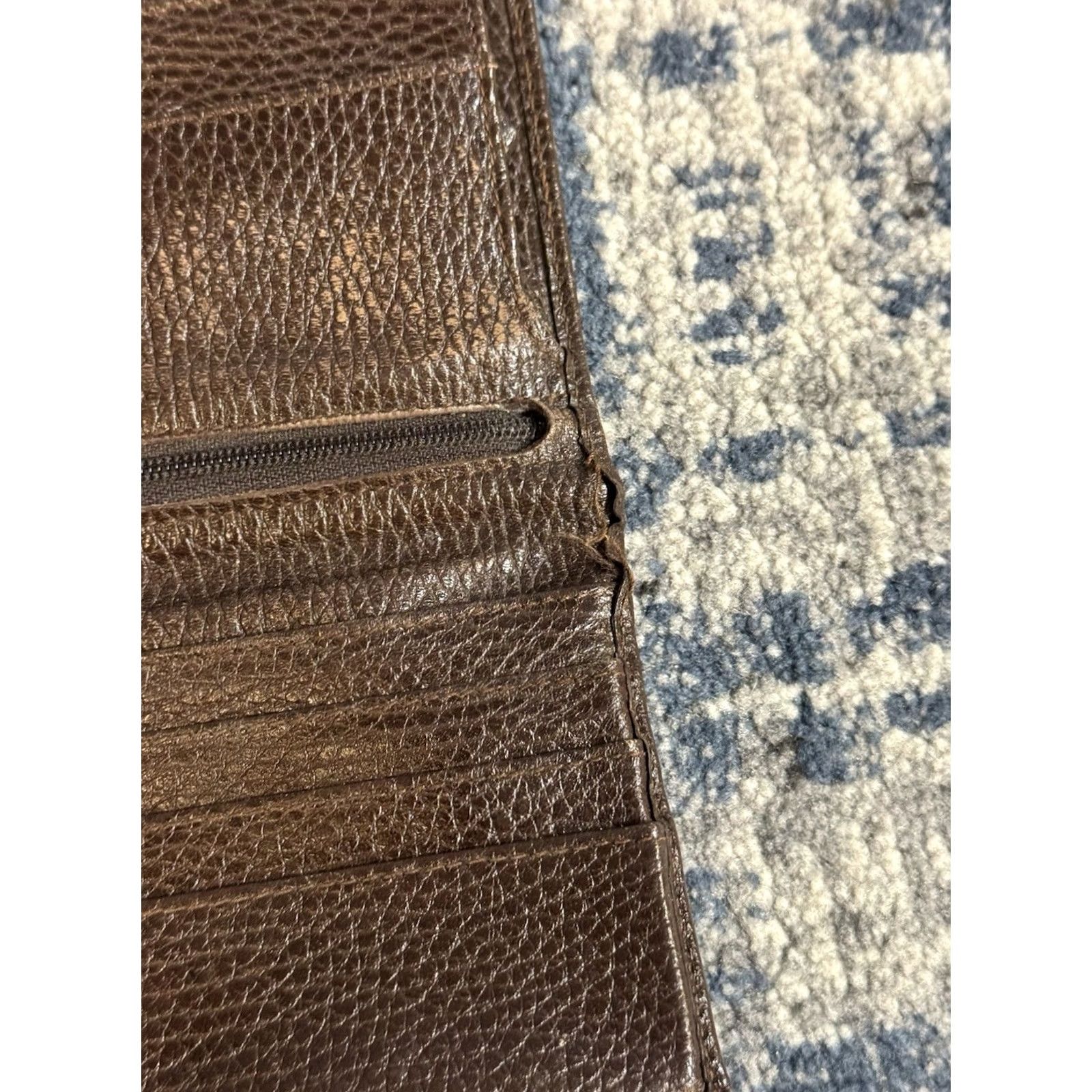 Bally VINTAGE Bally Wallet Women 80s 90s Designer Tan Full Grain Pebble Leather Kisslock Snap 7.25x4 in Italy Size ONE SIZE - 7 Thumbnail
