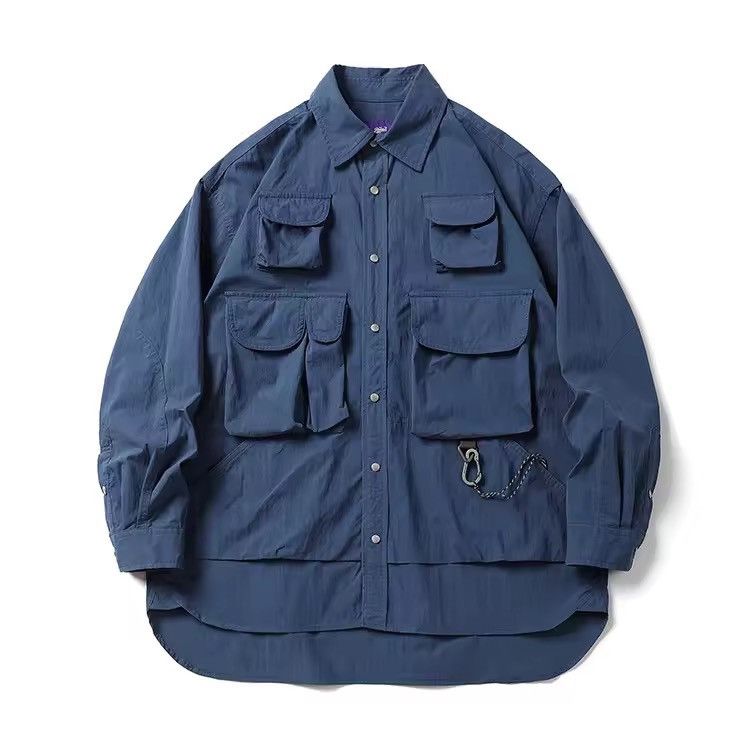 Other Outdoor Multi-Pocket Casual Oversized Cargo Light Jacket Size US L / EU 52-54 / 3 - 1 Thumbnail
