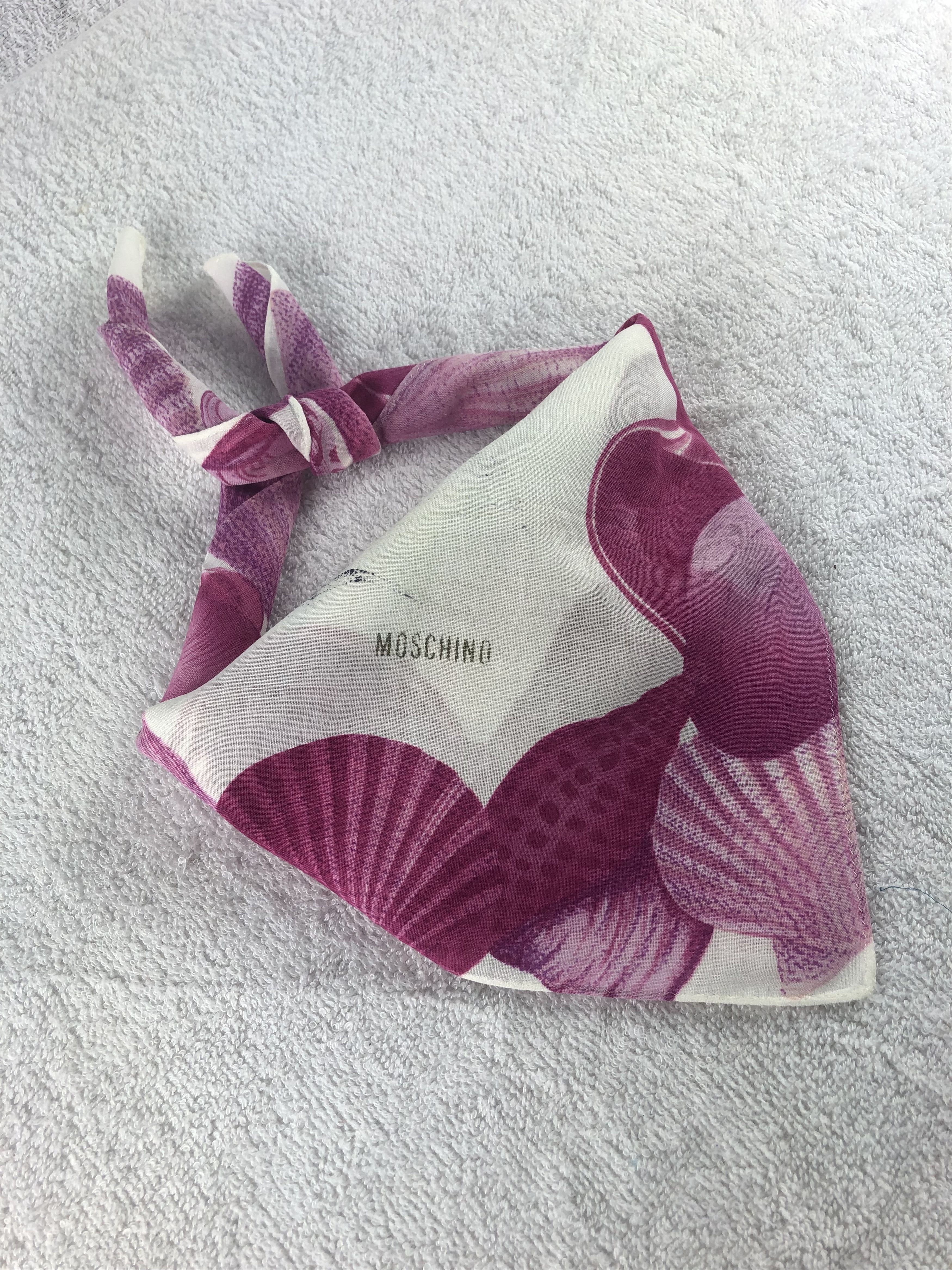 Moschino Moschino Handkerchief / Bandana / Neckerchief Size ONE SIZE - 1 Thumbnail