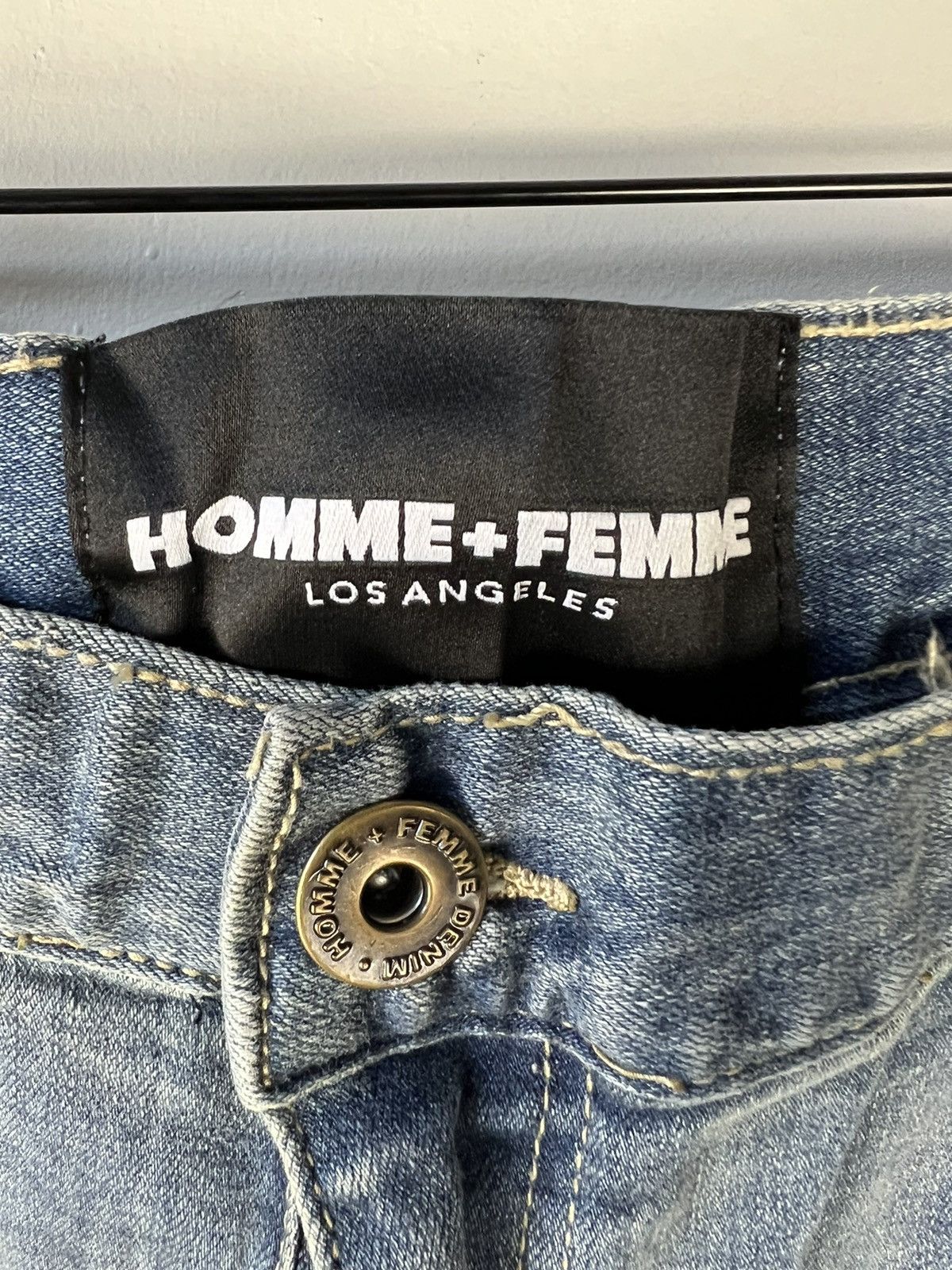 Homme + Femme La Homme Femme LA Jeans Size US 38 / EU 54 - 4 Thumbnail