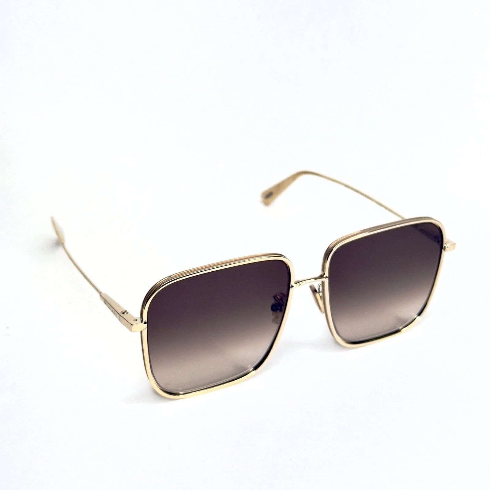 Bvlgari BVLGARI 40016 B.zero1 BV40016U Gold Brown Oversized 33F Size ONE SIZE - 6 Thumbnail