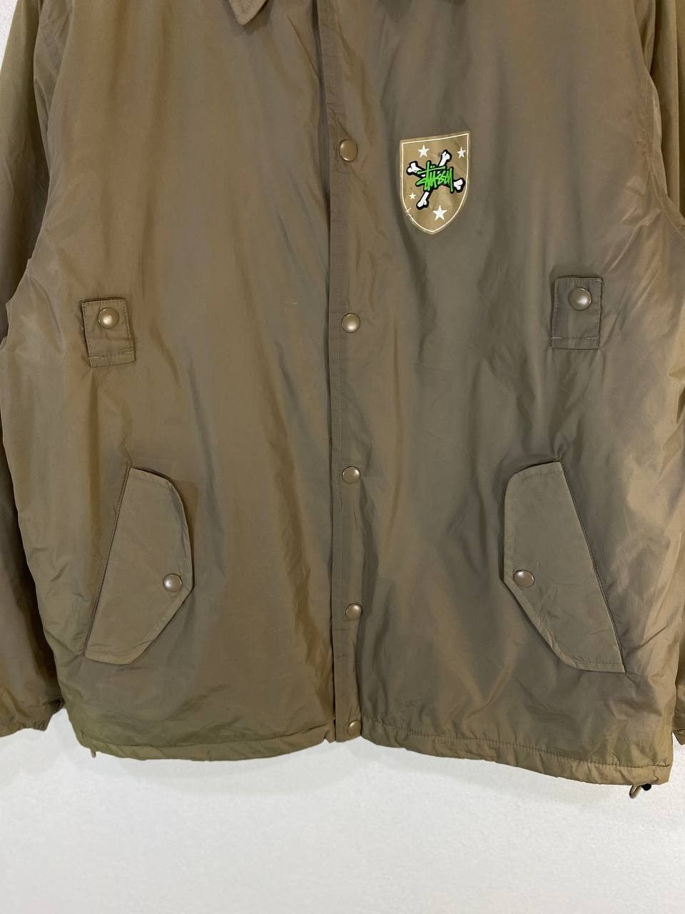 Stussy stussy coach jacket backhit big logo nice design Size US L / EU 52-54 / 3 - 4 Thumbnail