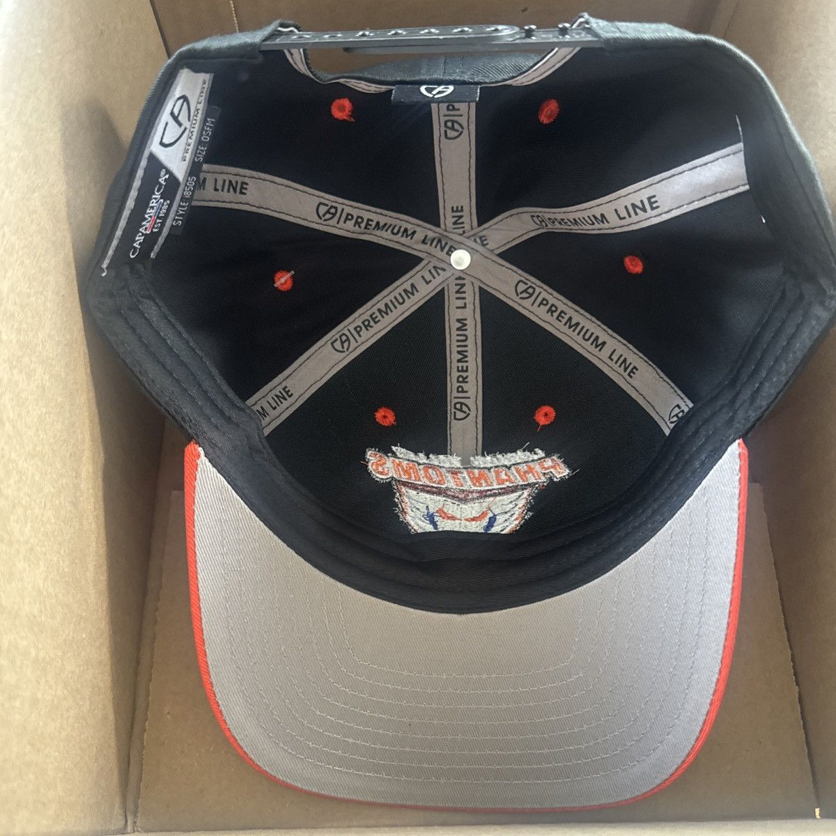 NHL Lehigh Valley Phantoms Hat Philadelphia Flyers Hockey Size ONE SIZE - 3 Thumbnail