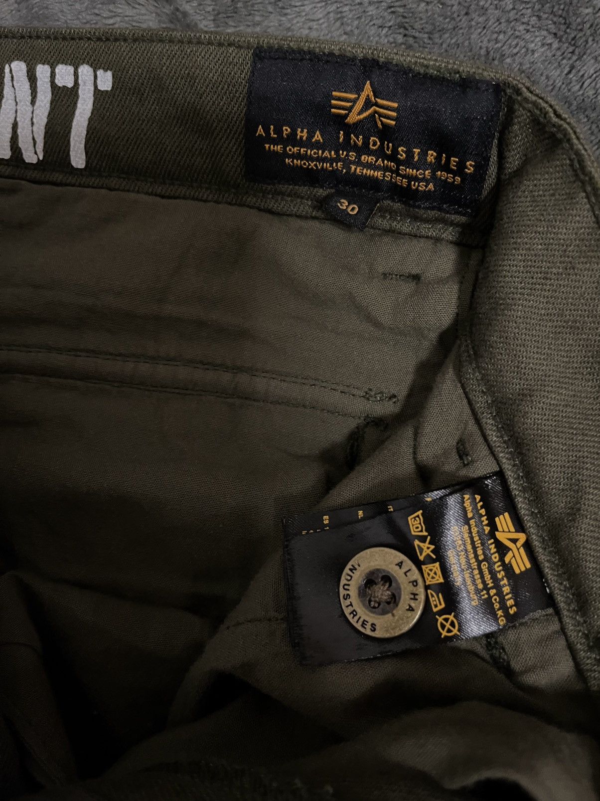 Alpha Industries alpha industries baggy cargo Size US 30 / EU 46 - 4 Thumbnail