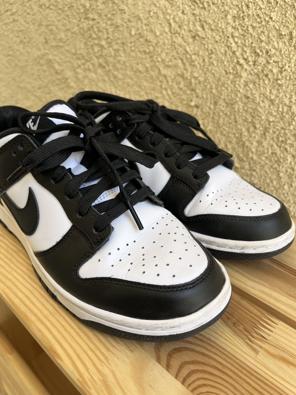 Nike Nike Dunk Low Retro White Black Panda Mens6.5 Size US 6.5 / EU 39-40 - 7 Thumbnail