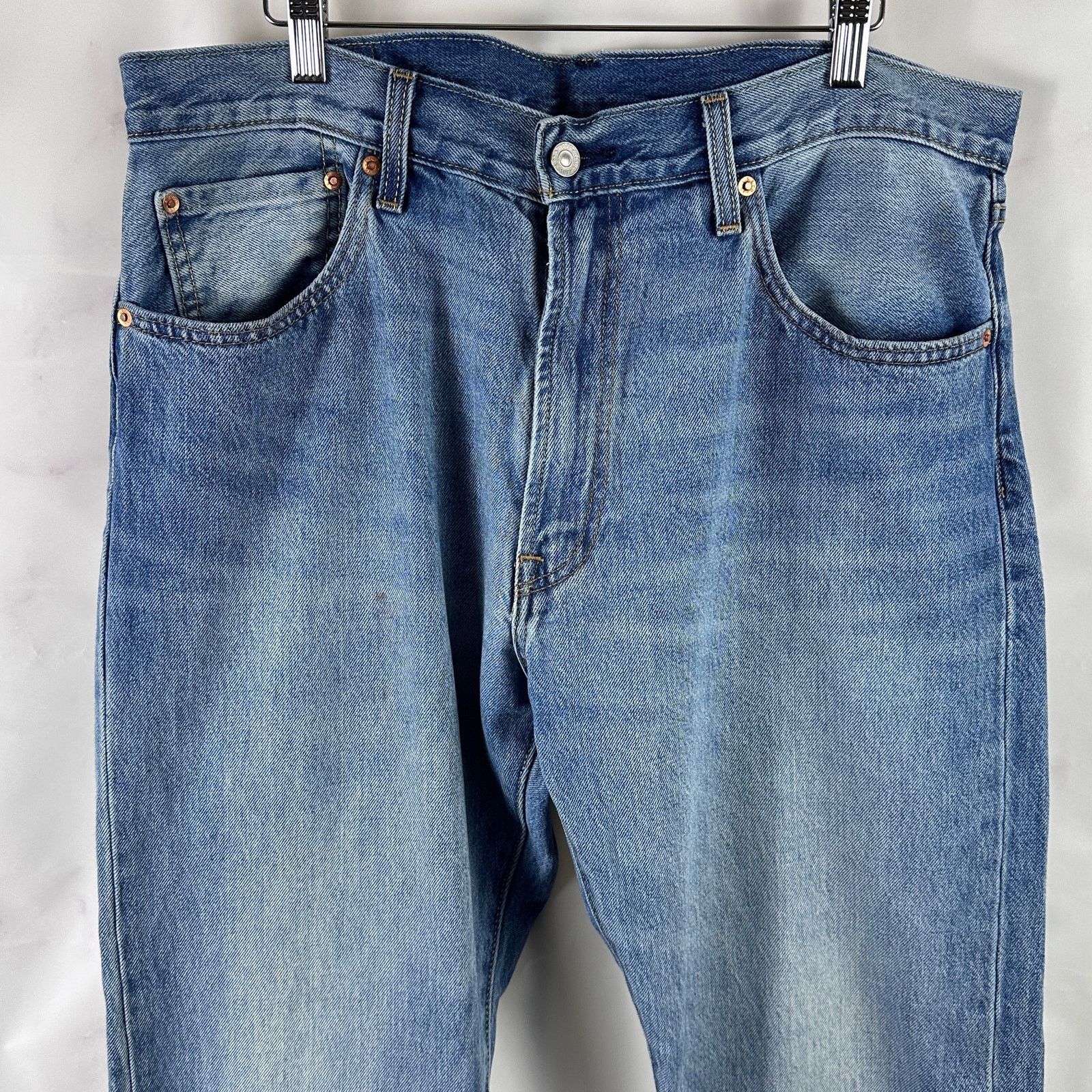 Levi's 551 Premium Denim Big E Jeans Size US 36 / EU 52 - 2 Thumbnail
