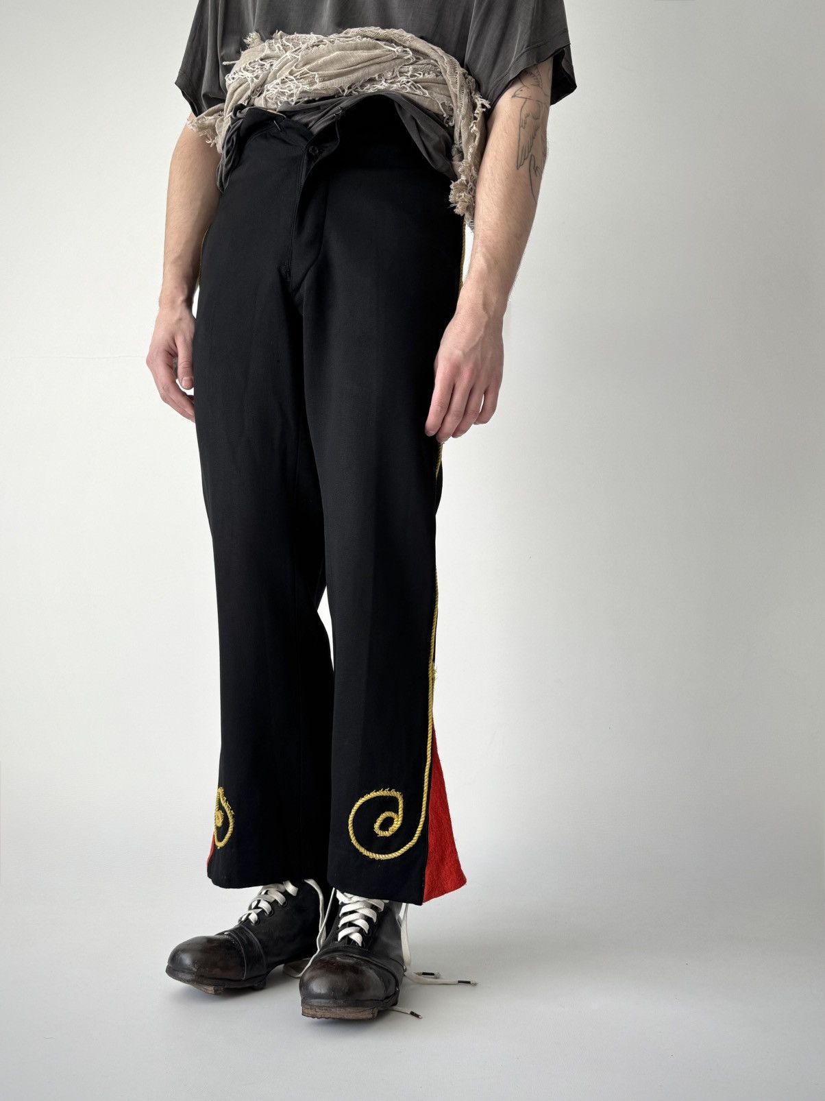 Vintage Antique Early 20th Century European Theater 'Hussar' Pants Size US 29 - 1 Thumbnail
