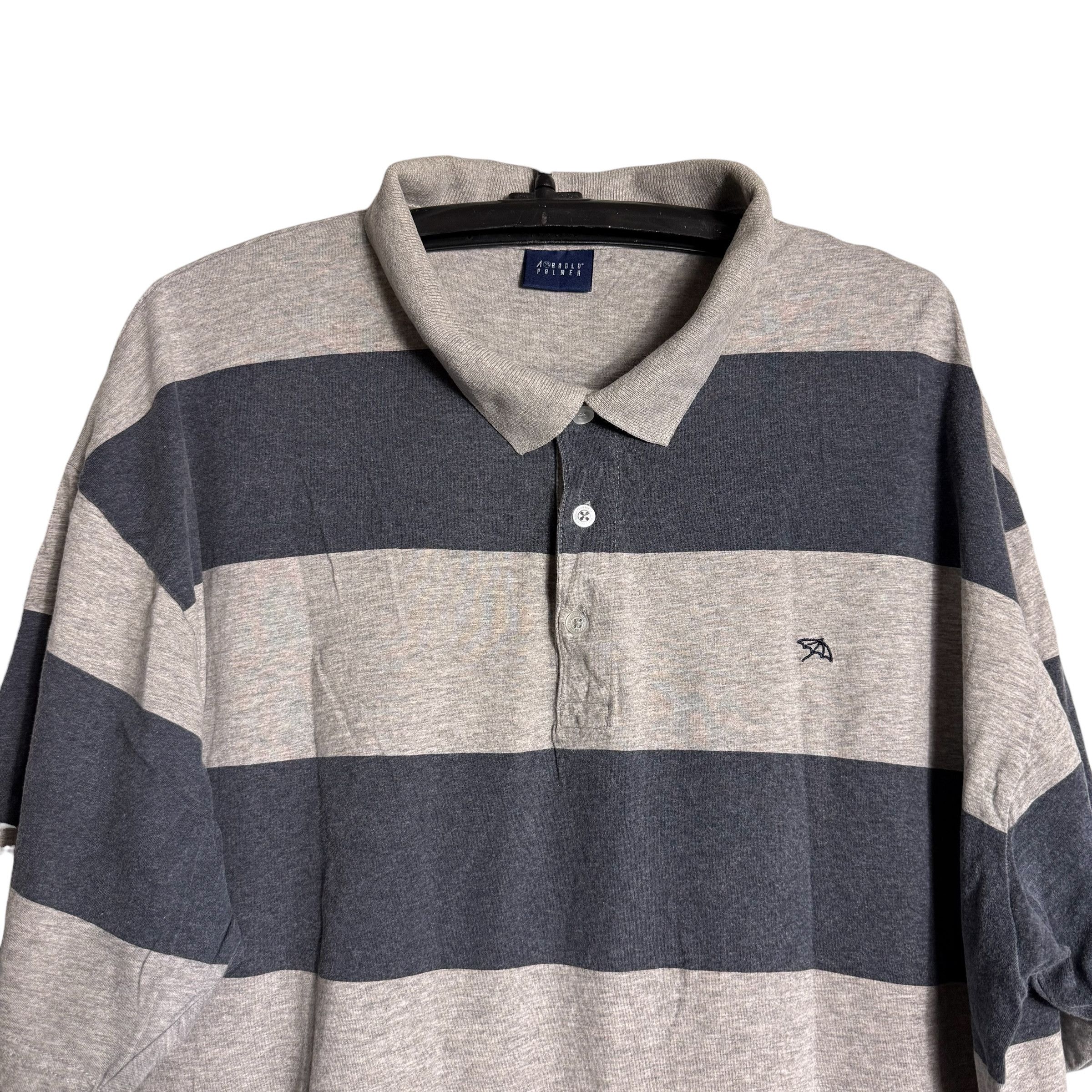 Vintage 🔥RARE 🔥Vintage Arnold Palmer Stripes Polo Shirt Size US XL / EU 56 / 4 - 2 Thumbnail