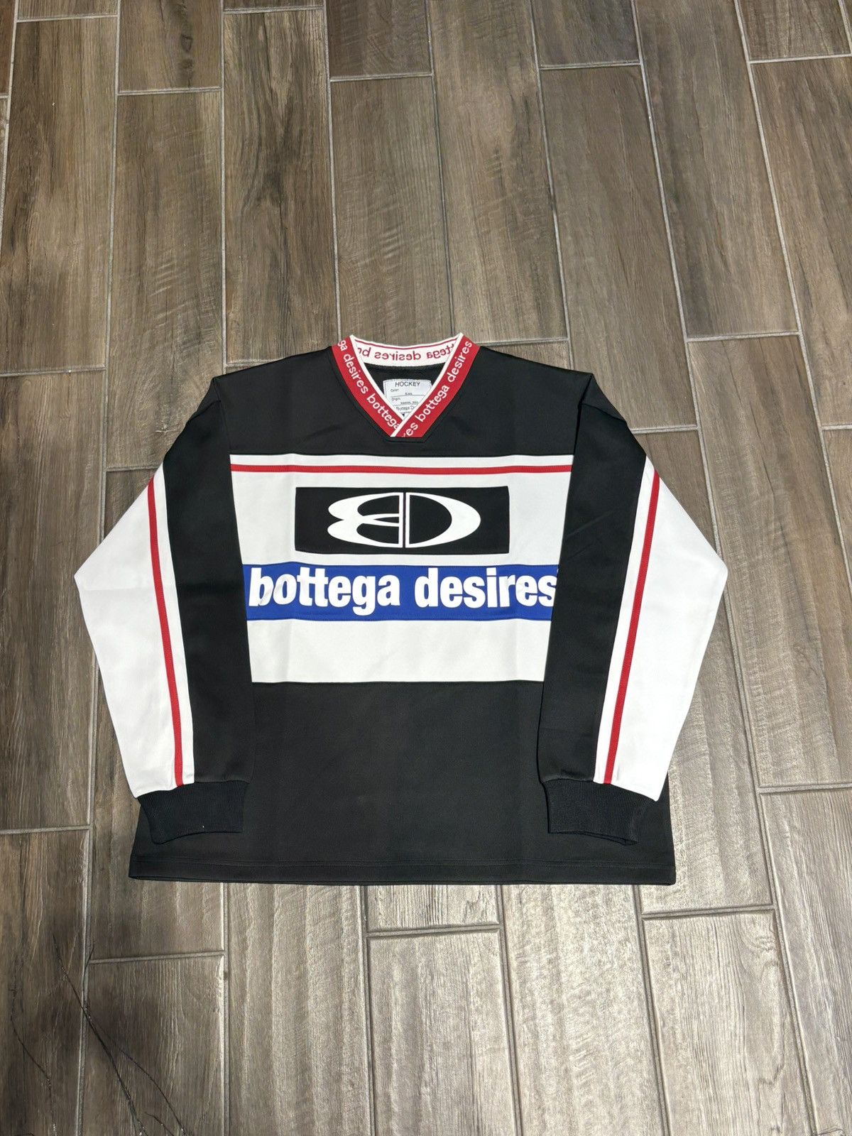 Bottega Desires Bottega Desires Hockey Jersey Black Size US M / EU 48-50 / 2 - 1 Thumbnail
