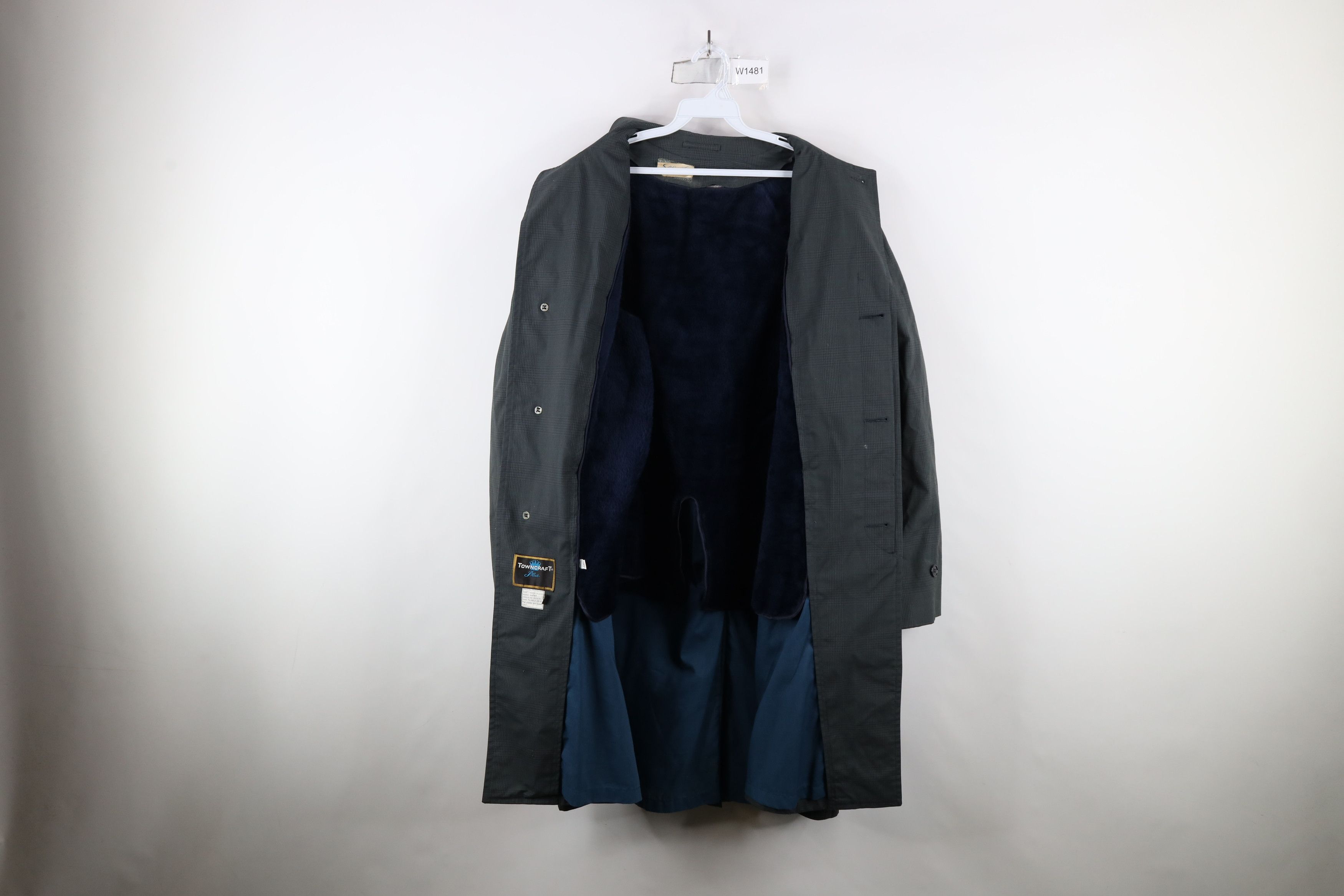 Vintage Vintage 60s 70s Streetwear Lined Trench Coat Rain Jacket USA Size US XXL / EU 58 / 5 - 8 Thumbnail